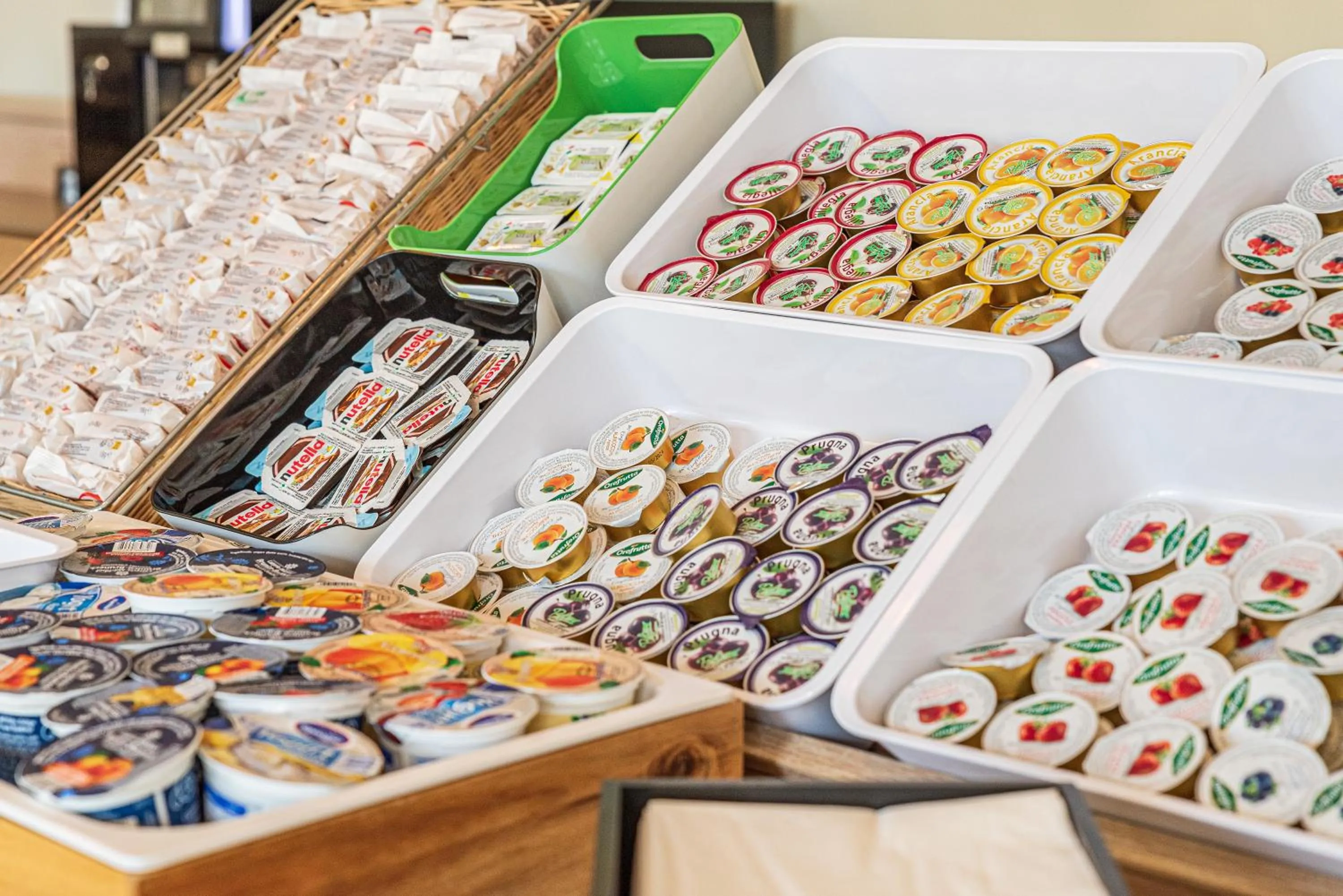 Buffet breakfast in Hotel Happy