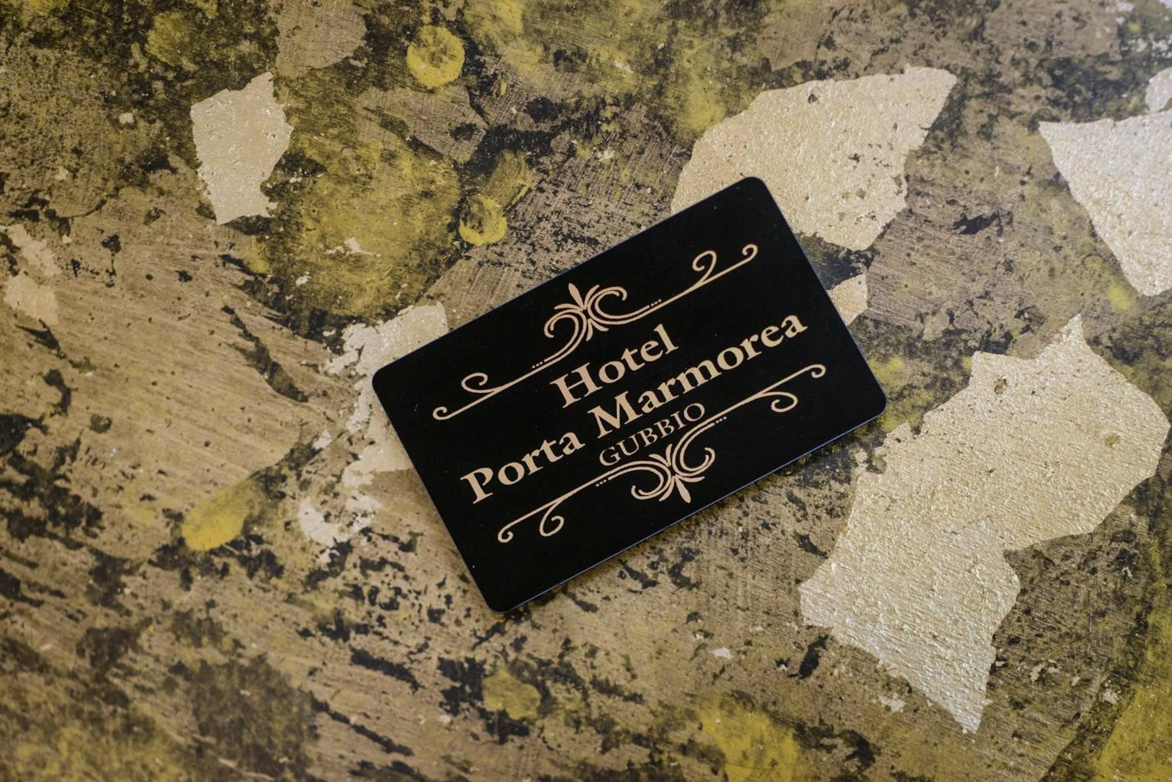 Decorative detail in Hotel Porta Marmorea