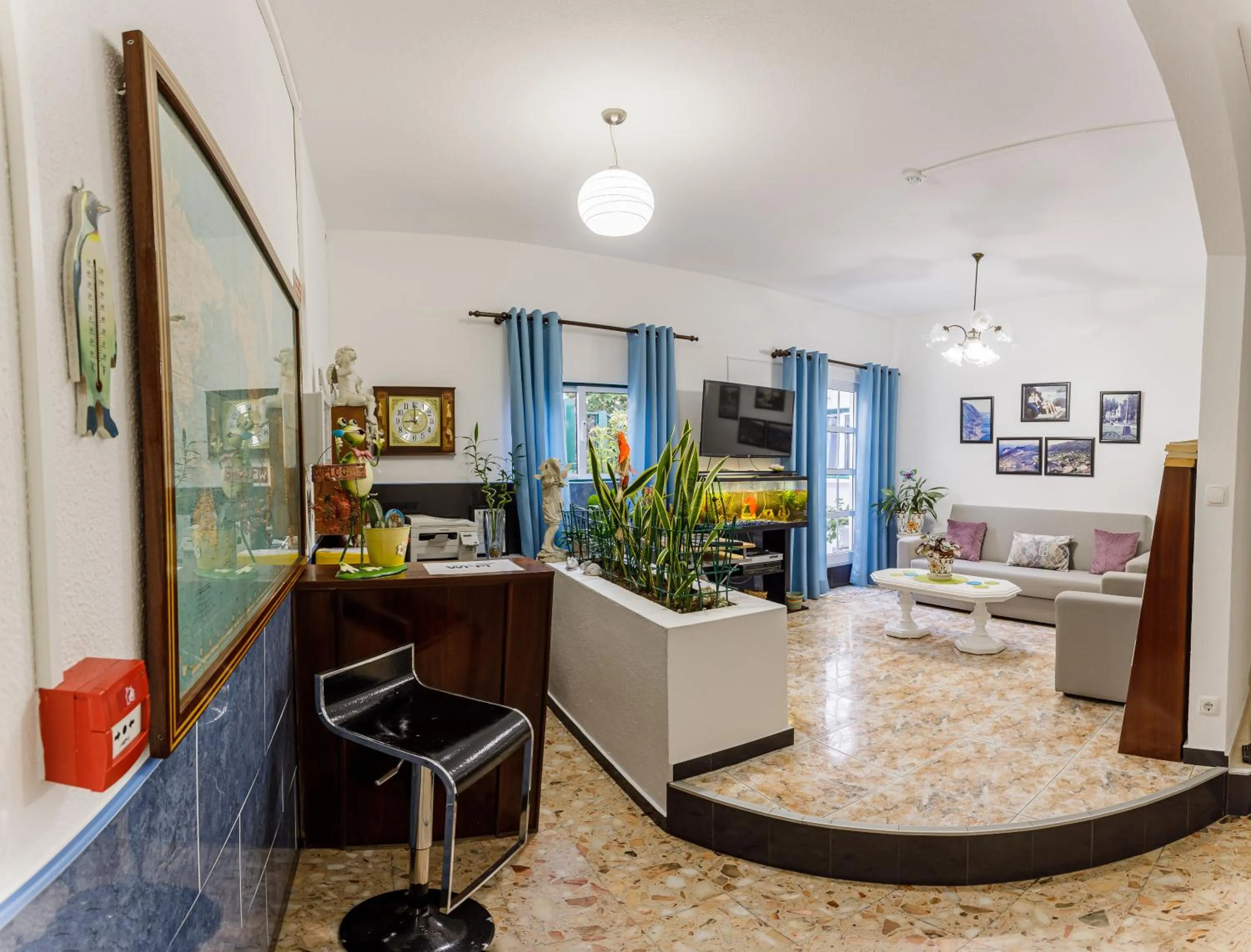 Living room in Hospedaria Australia