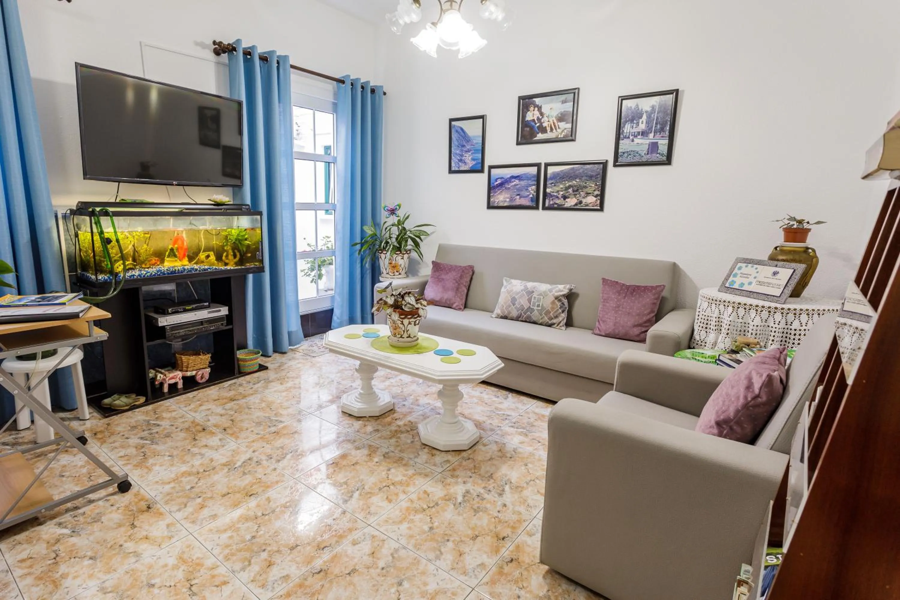 Living room in Hospedaria Australia