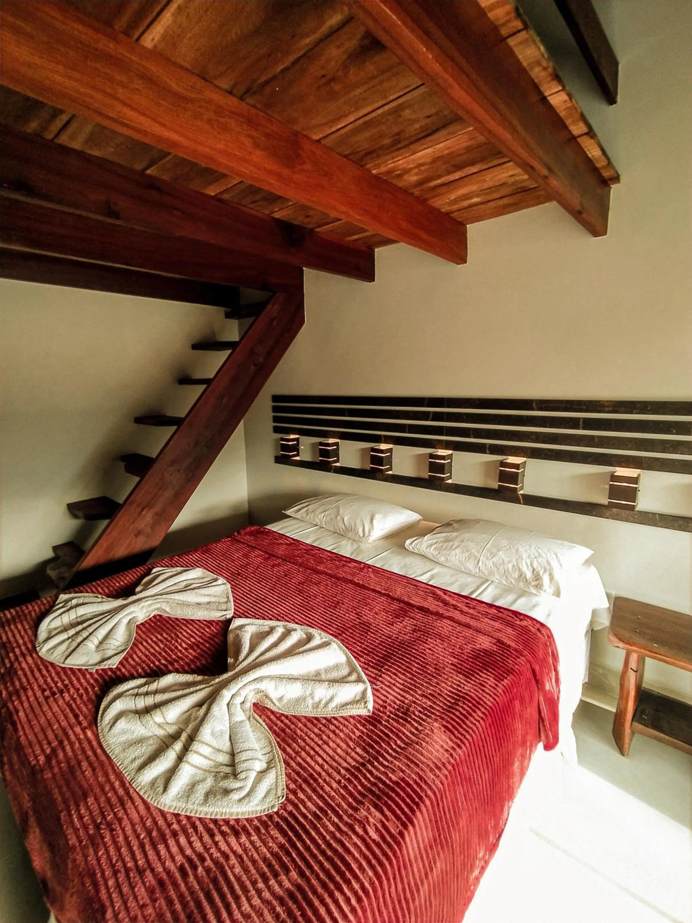 Photo of the whole room, Bed in Pousada Recanto da Concha