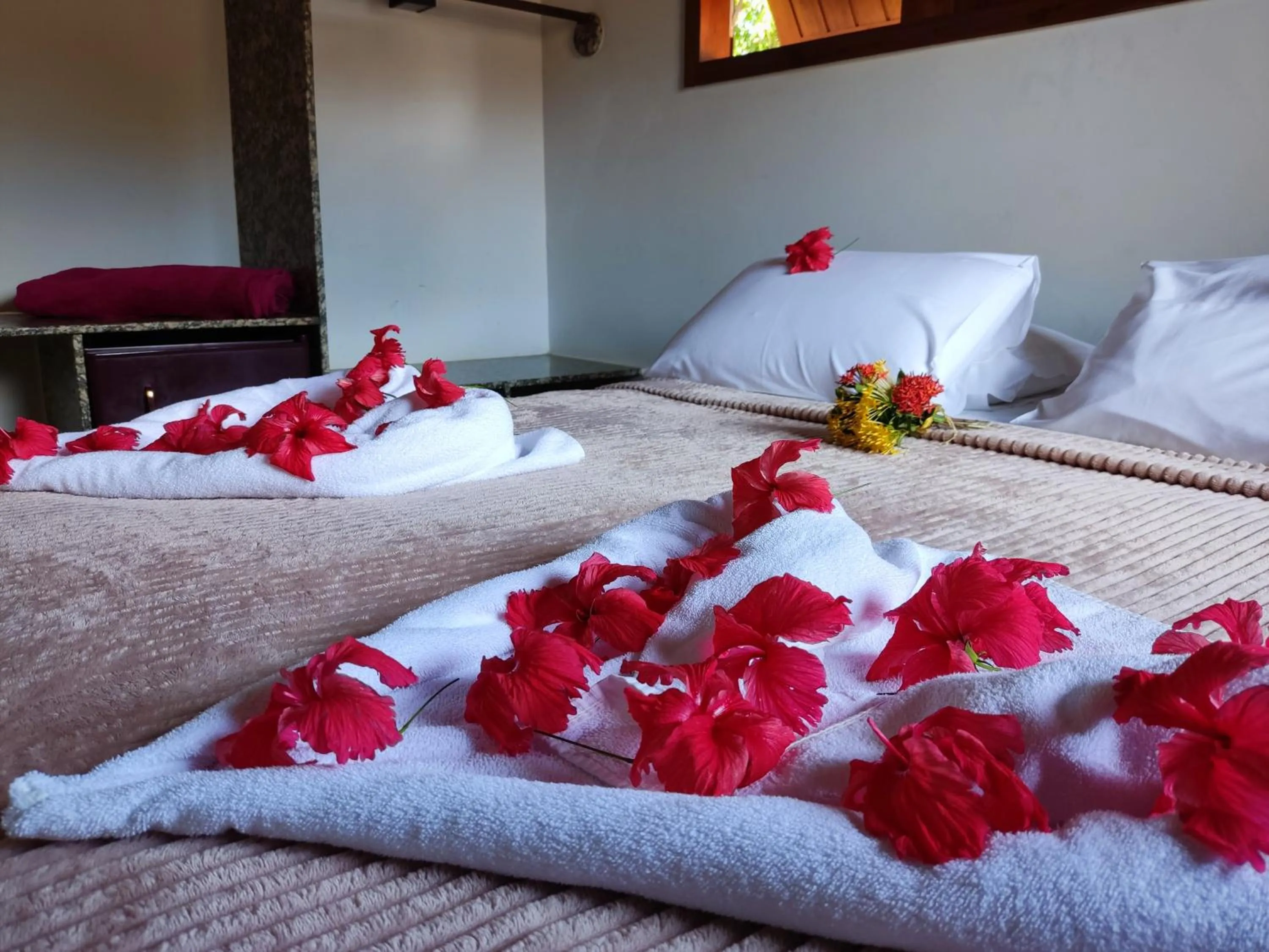 Bedroom, Bed in Pousada Recanto da Concha