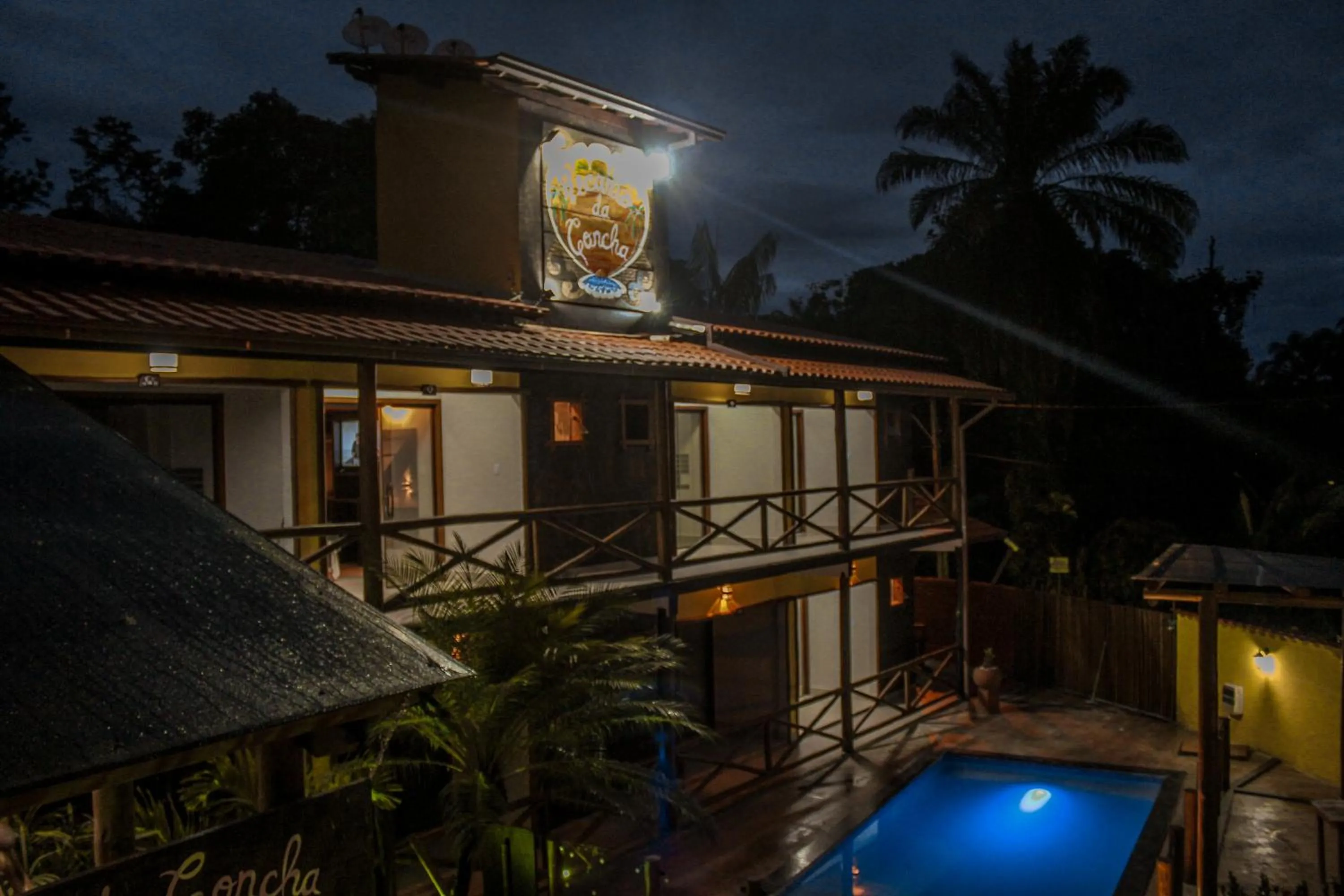 Property building in Pousada Recanto da Concha
