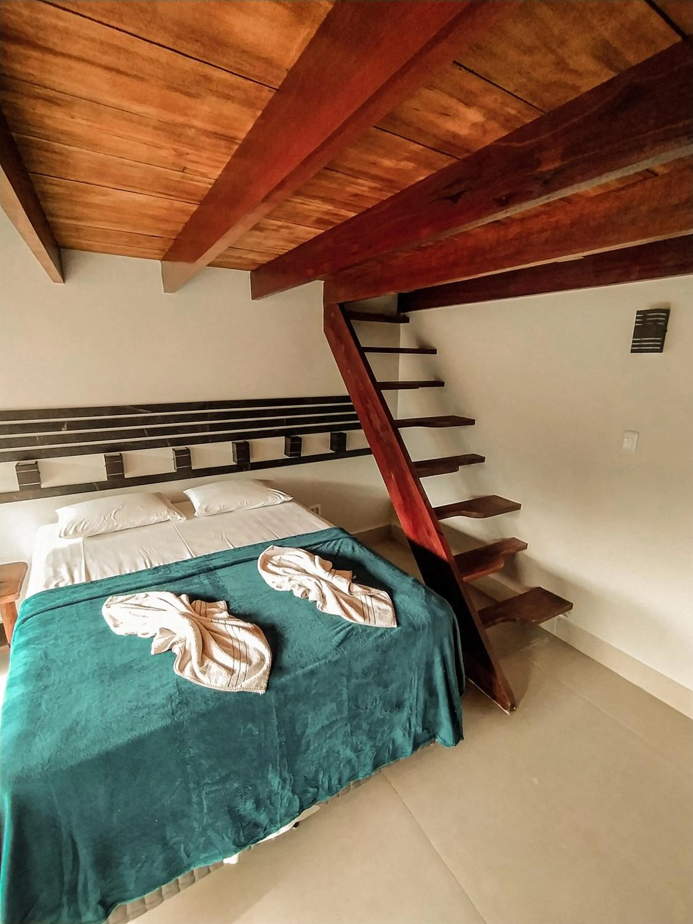 Bedroom, Bed in Pousada Recanto da Concha