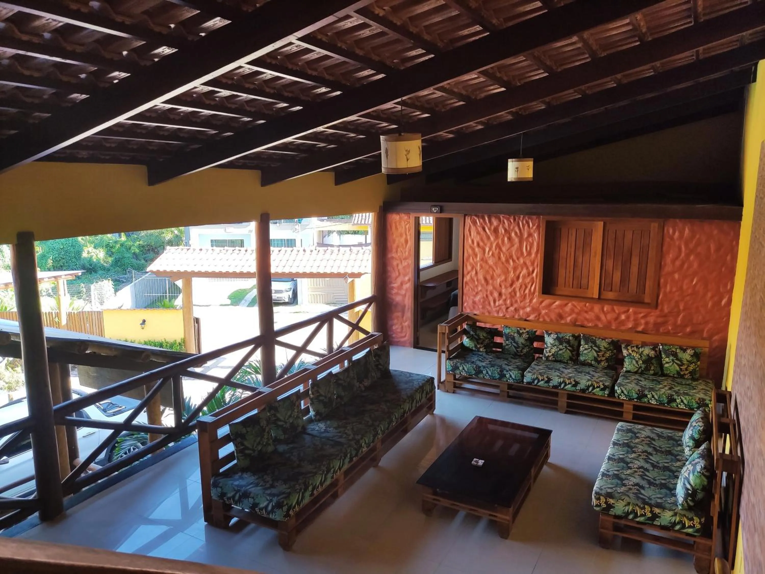 Living room in Pousada Recanto da Concha