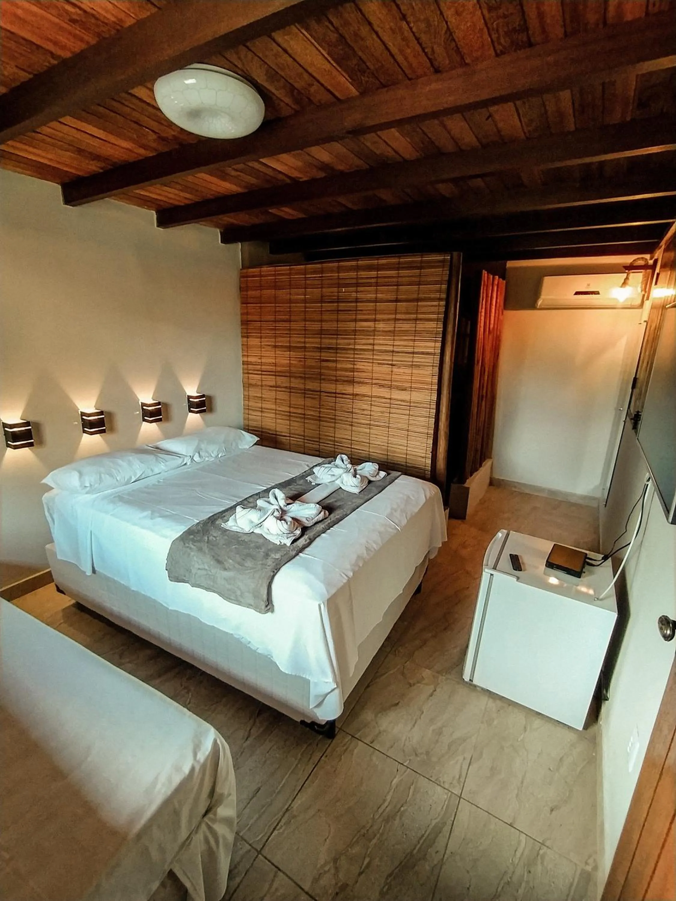 Photo of the whole room, Bed in Pousada Recanto da Concha