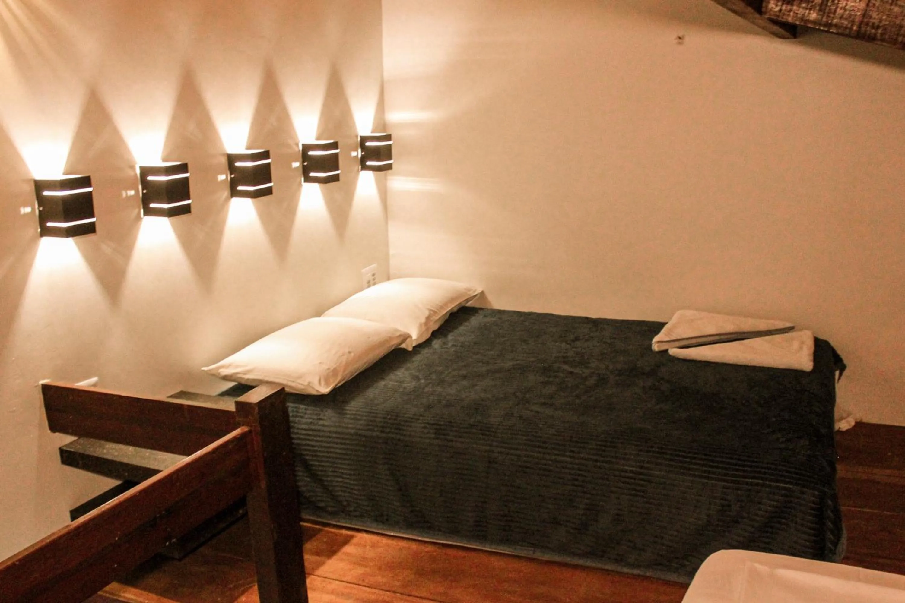 Bed in Pousada Recanto da Concha