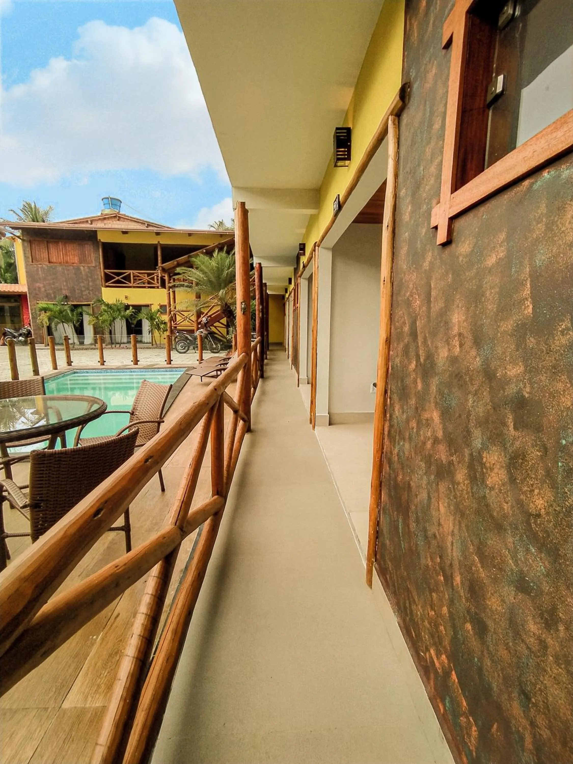 Balcony/Terrace in Pousada Recanto da Concha