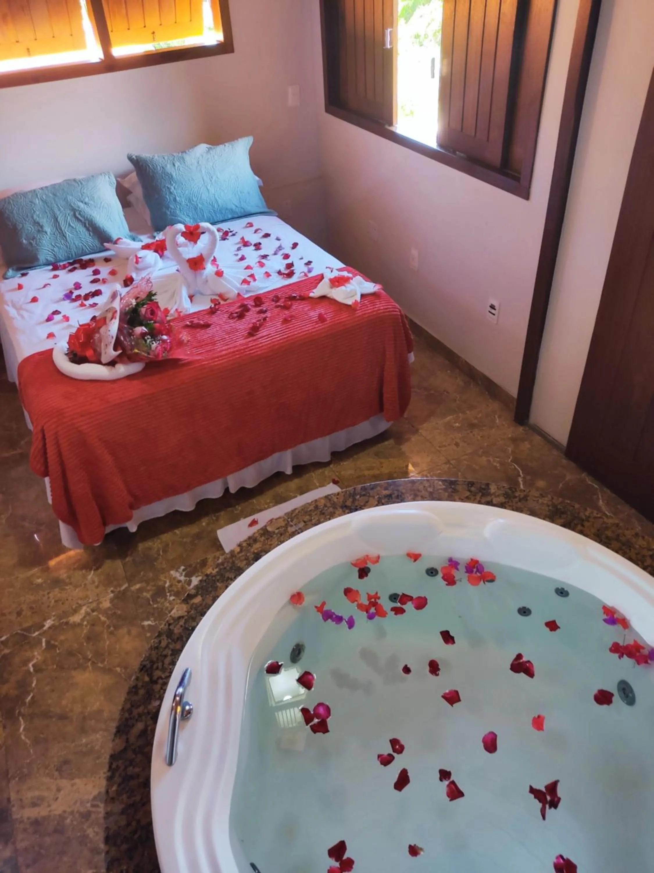 Bedroom, Bed in Pousada Recanto da Concha