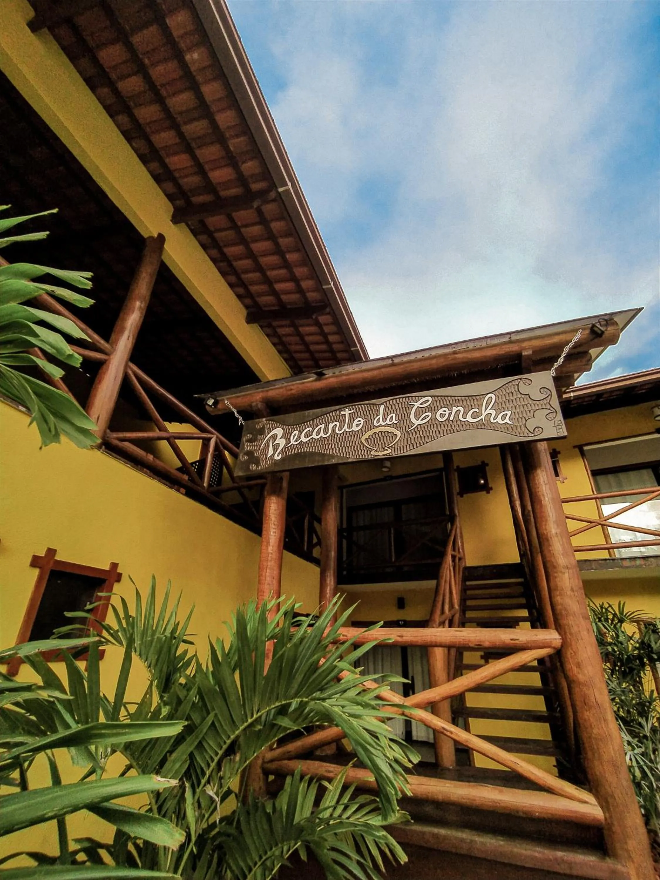 Property building in Pousada Recanto da Concha