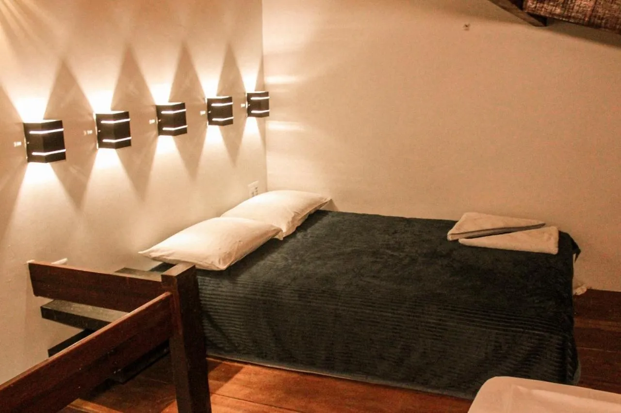 Bed in Pousada Recanto da Concha