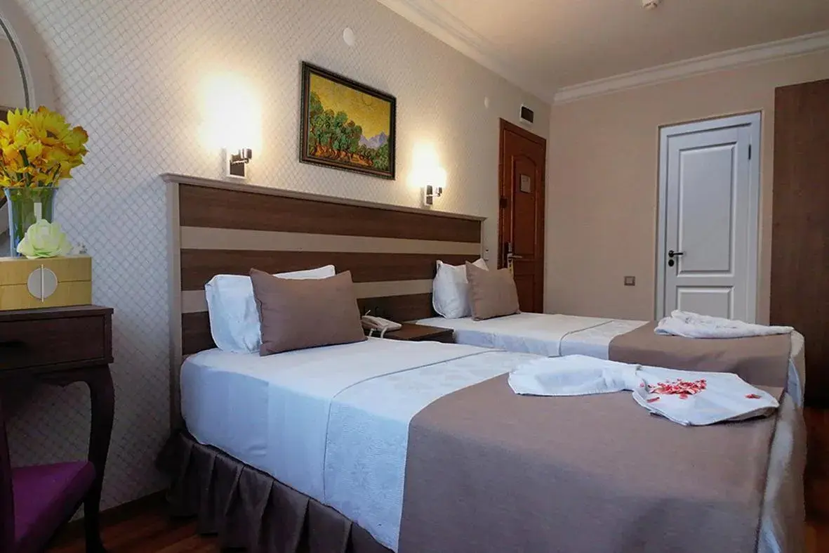 Bed in Sembol Hotel Bed in Sembol Hotel