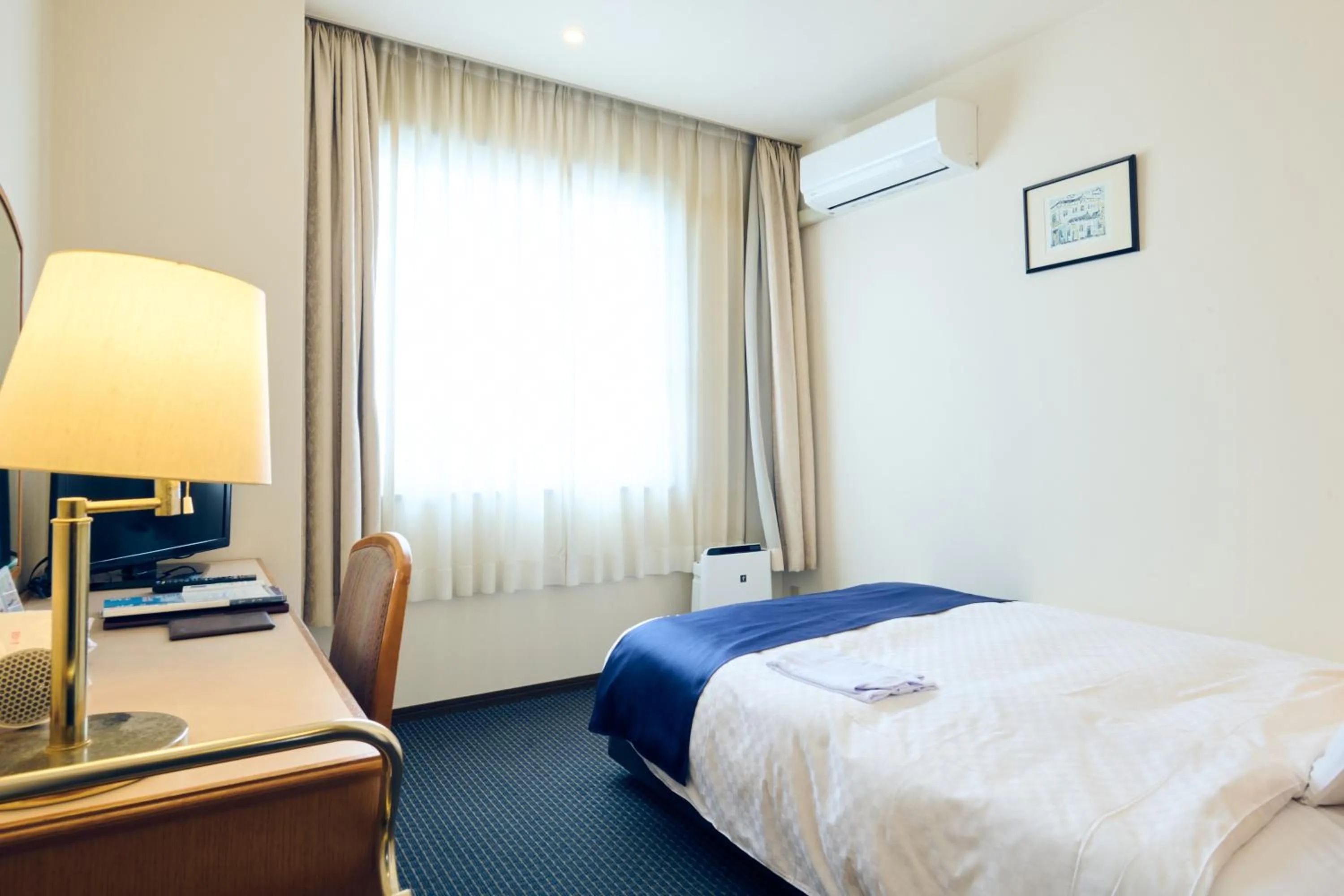 Bedroom, Bed in Hotel Kumamoto Terrsa