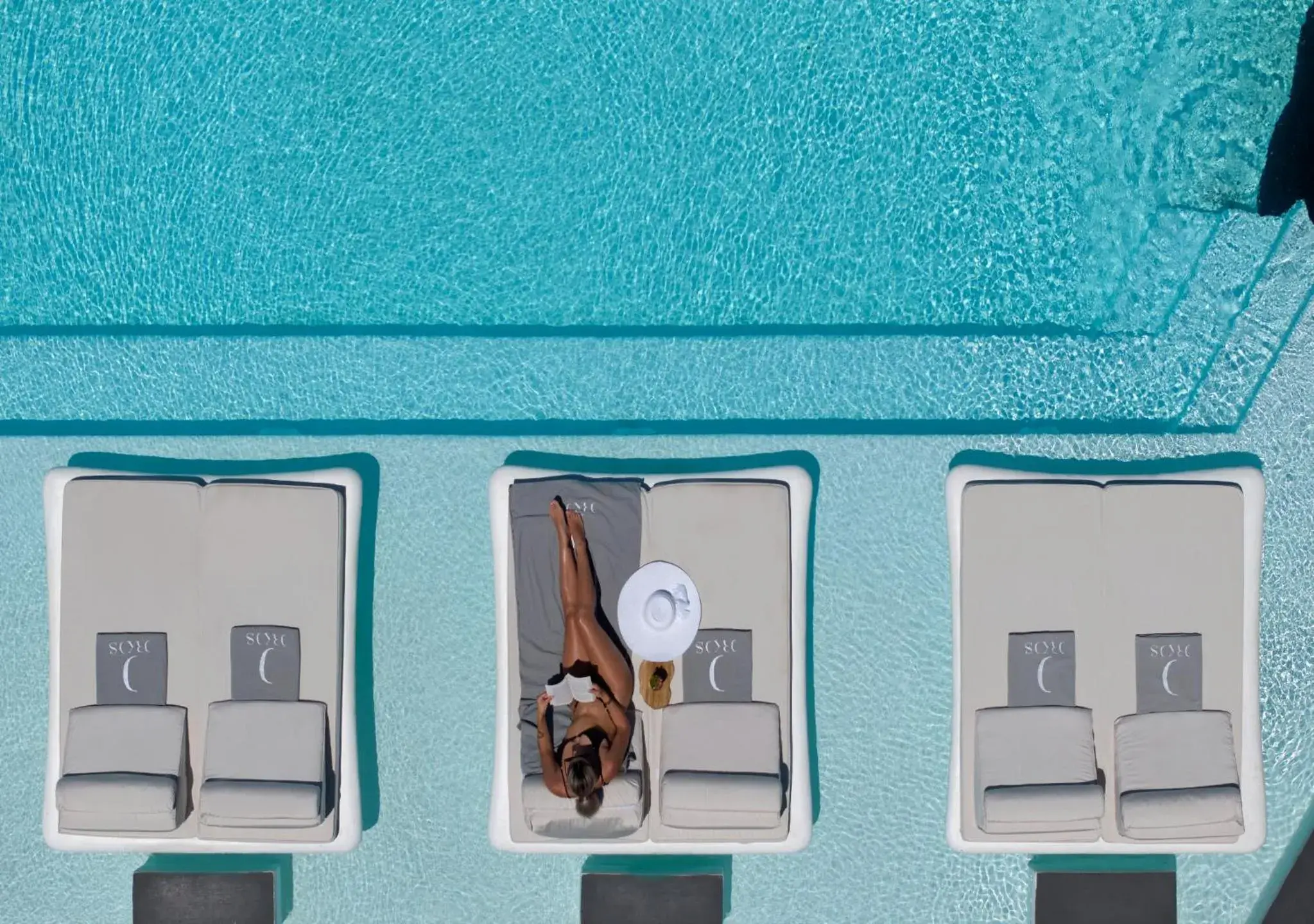 Swimming pool in Dana Villas & Infinity Suites Swimming pool in Dana Villas & Infinity Suites