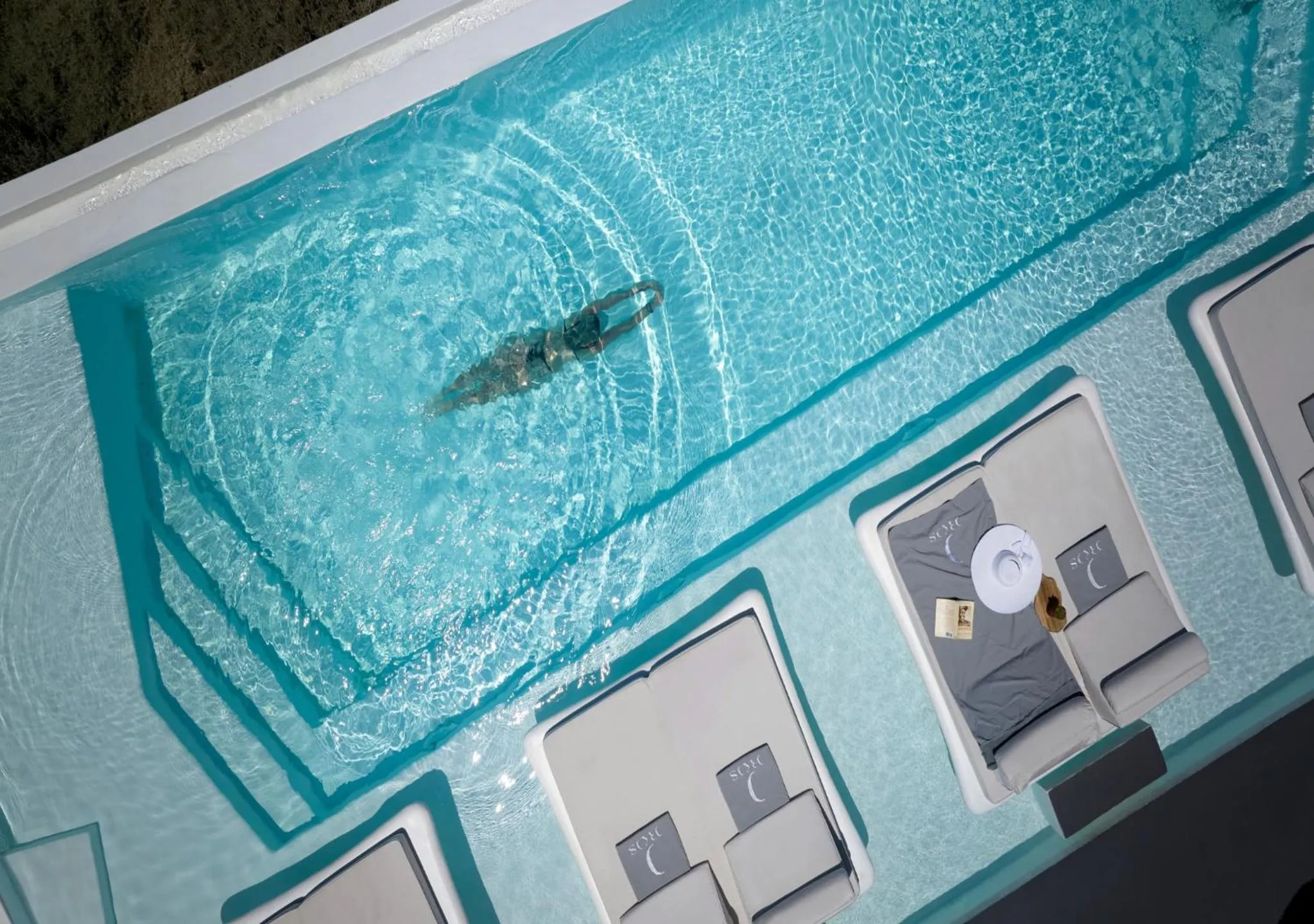 Swimming pool in Dana Villas & Infinity Suites