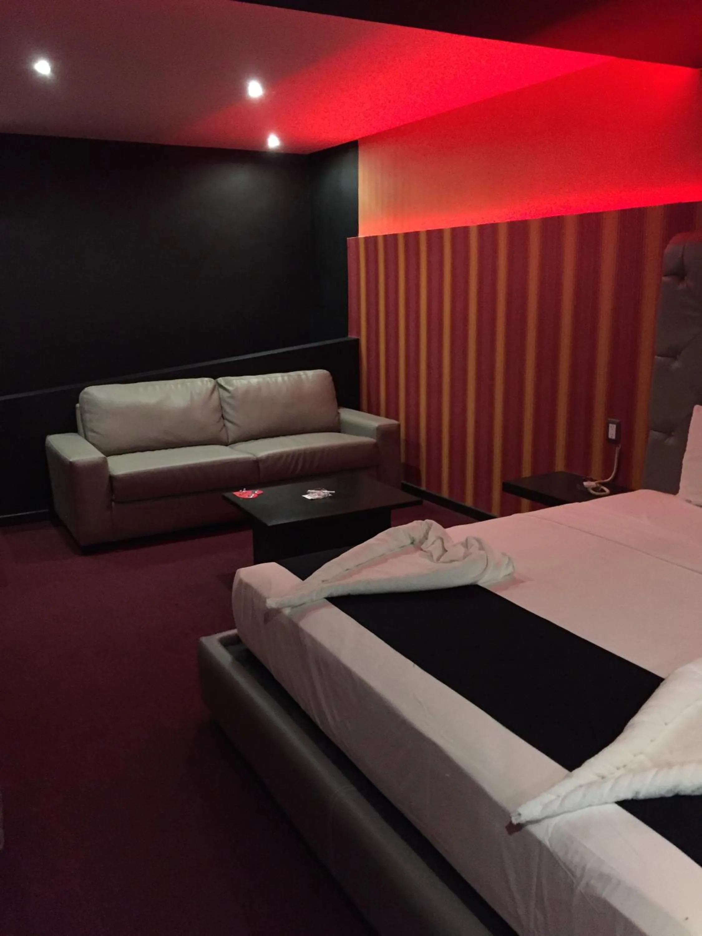 Decorative detail, Bed in Intimisimo Autohotel Adults Only Ciudad Industrial