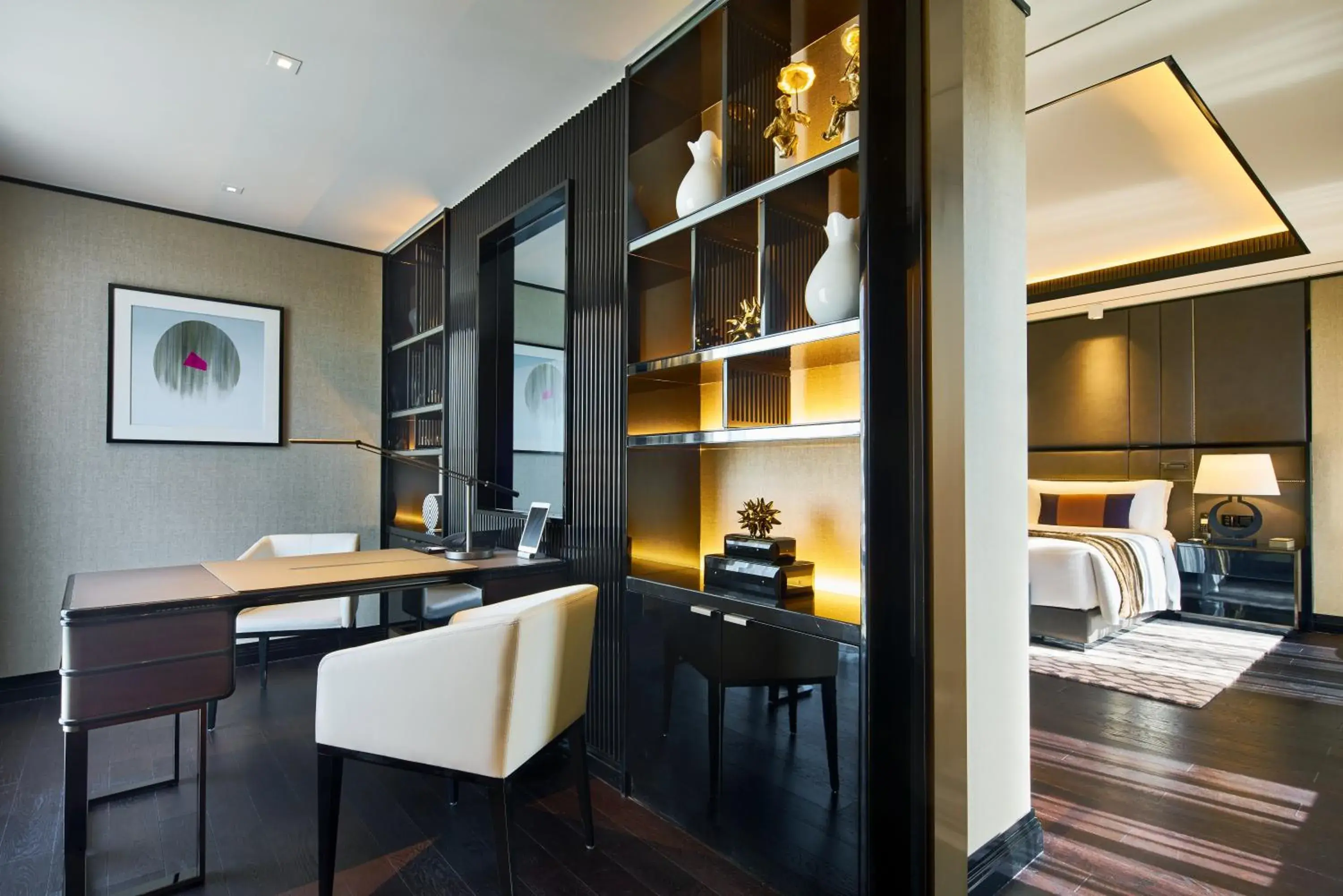 Living room in Bellagio by MGM Shanghai - on the bund Living room in Bellagio by MGM Shanghai - on the bund