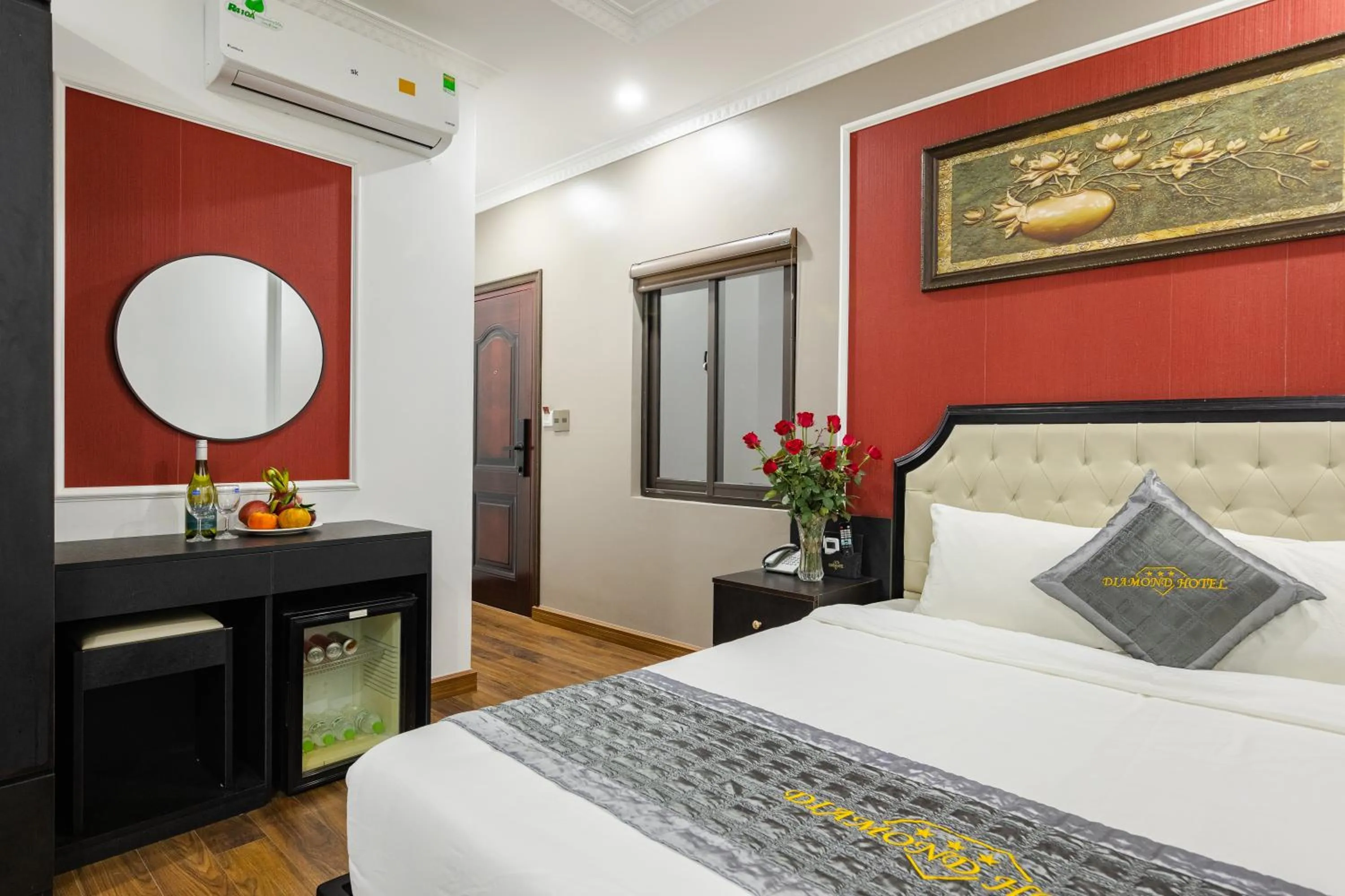 Bed in Diamond Hotel