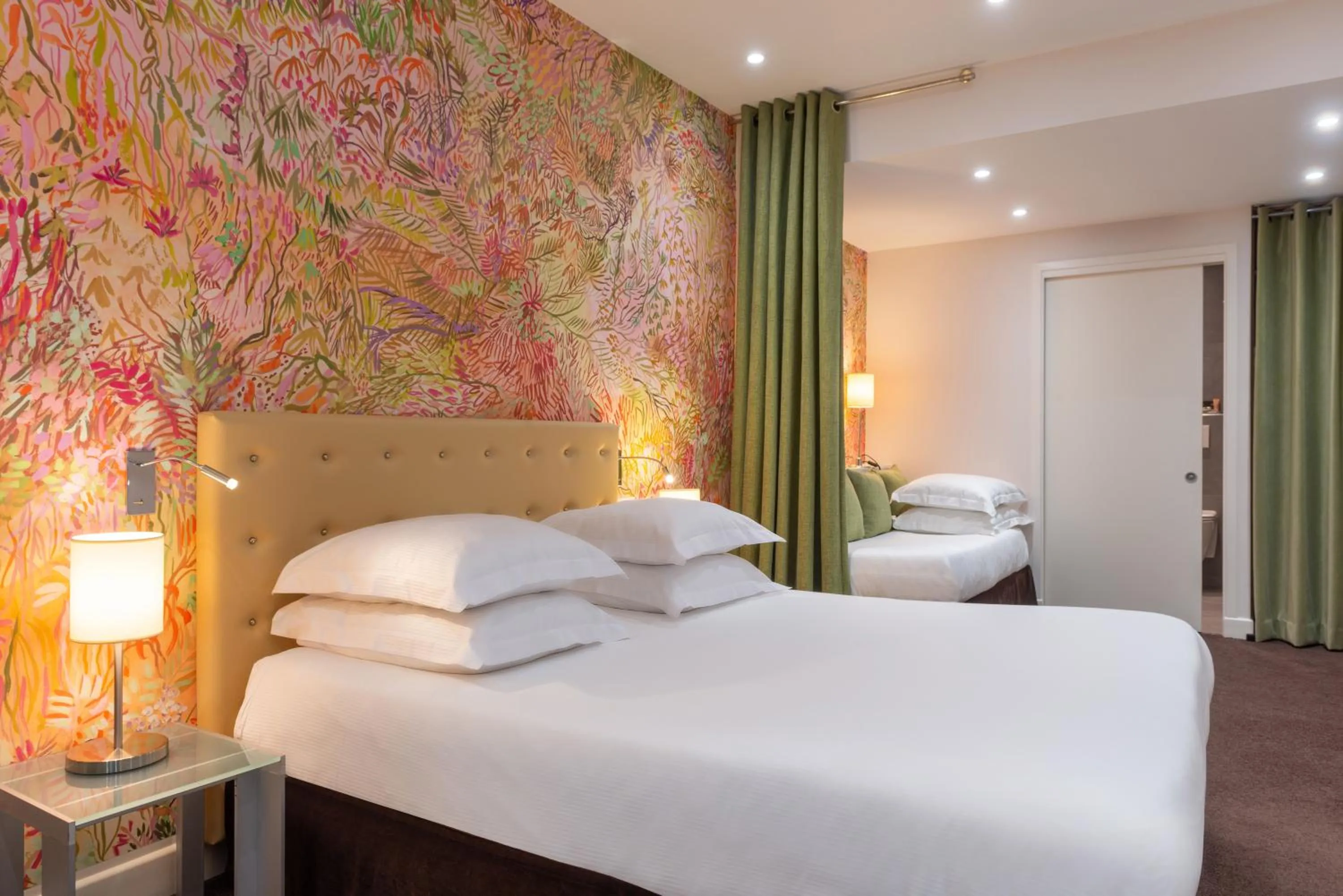 Photo of the whole room, Bed in Hôtel Albe Saint Michel