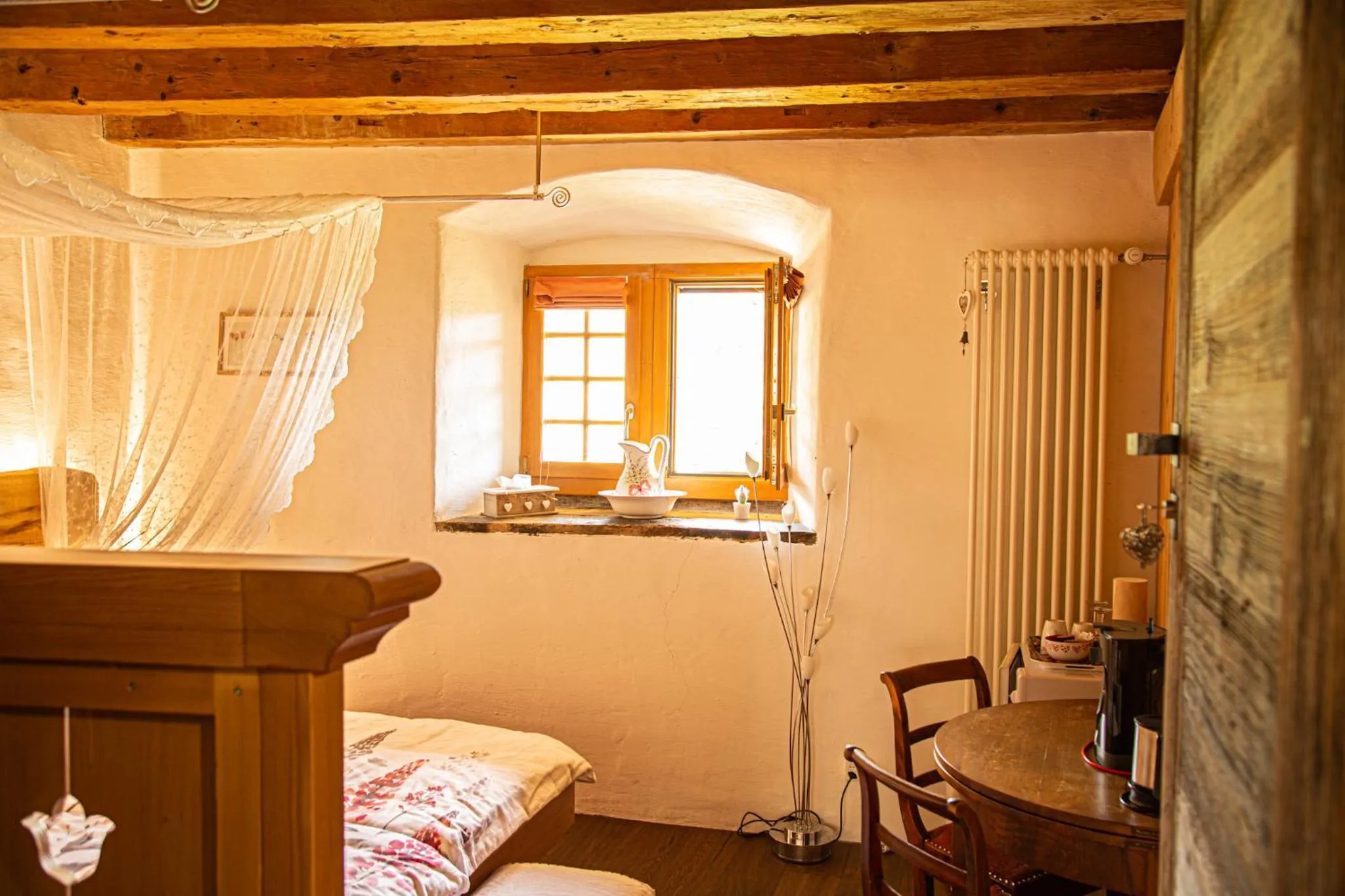 Bedroom, Bed in Au soleil de Gruyères chez Chantal