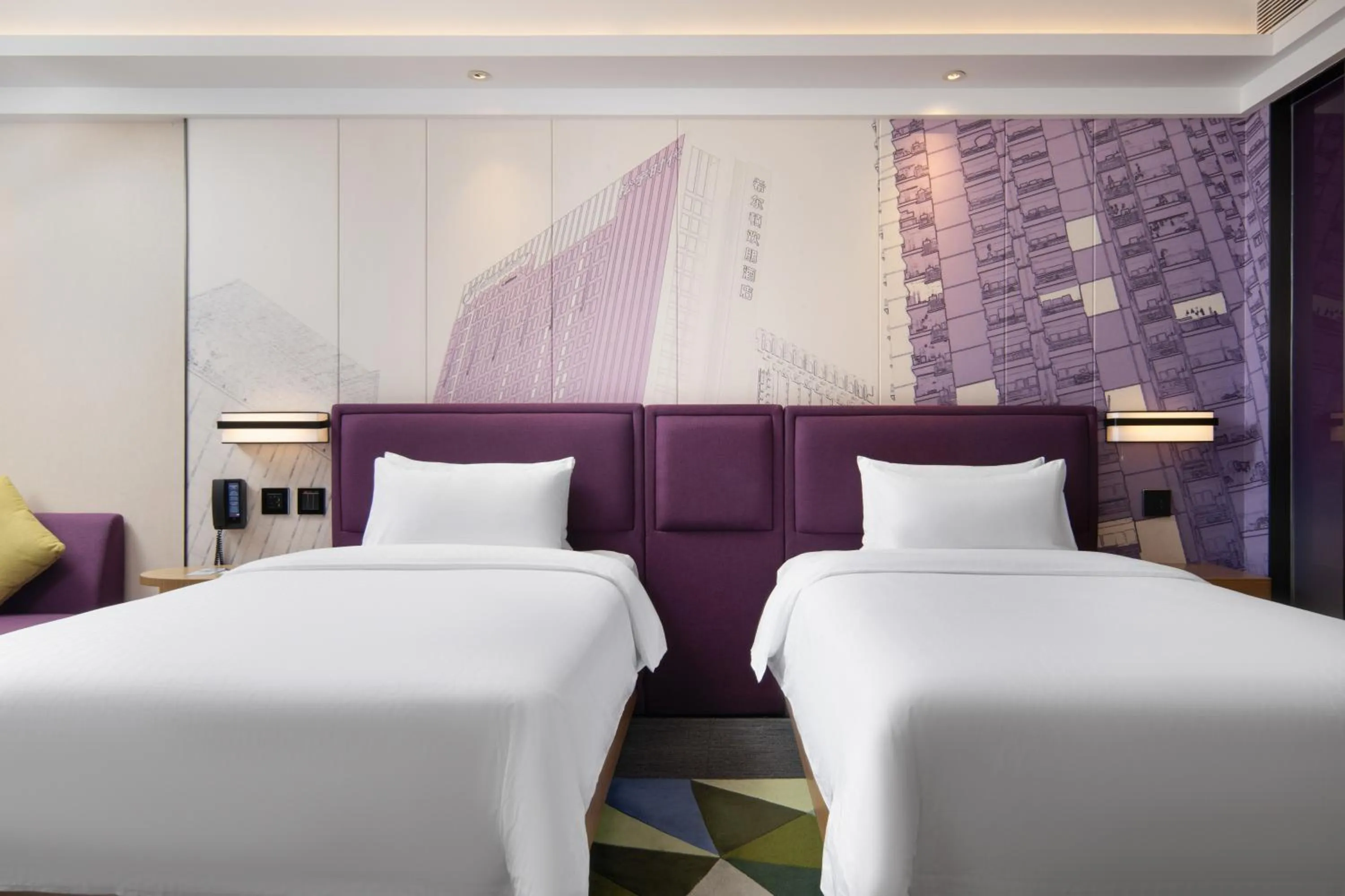 Bed in Hampton by Hilton Nanning Jiangnan