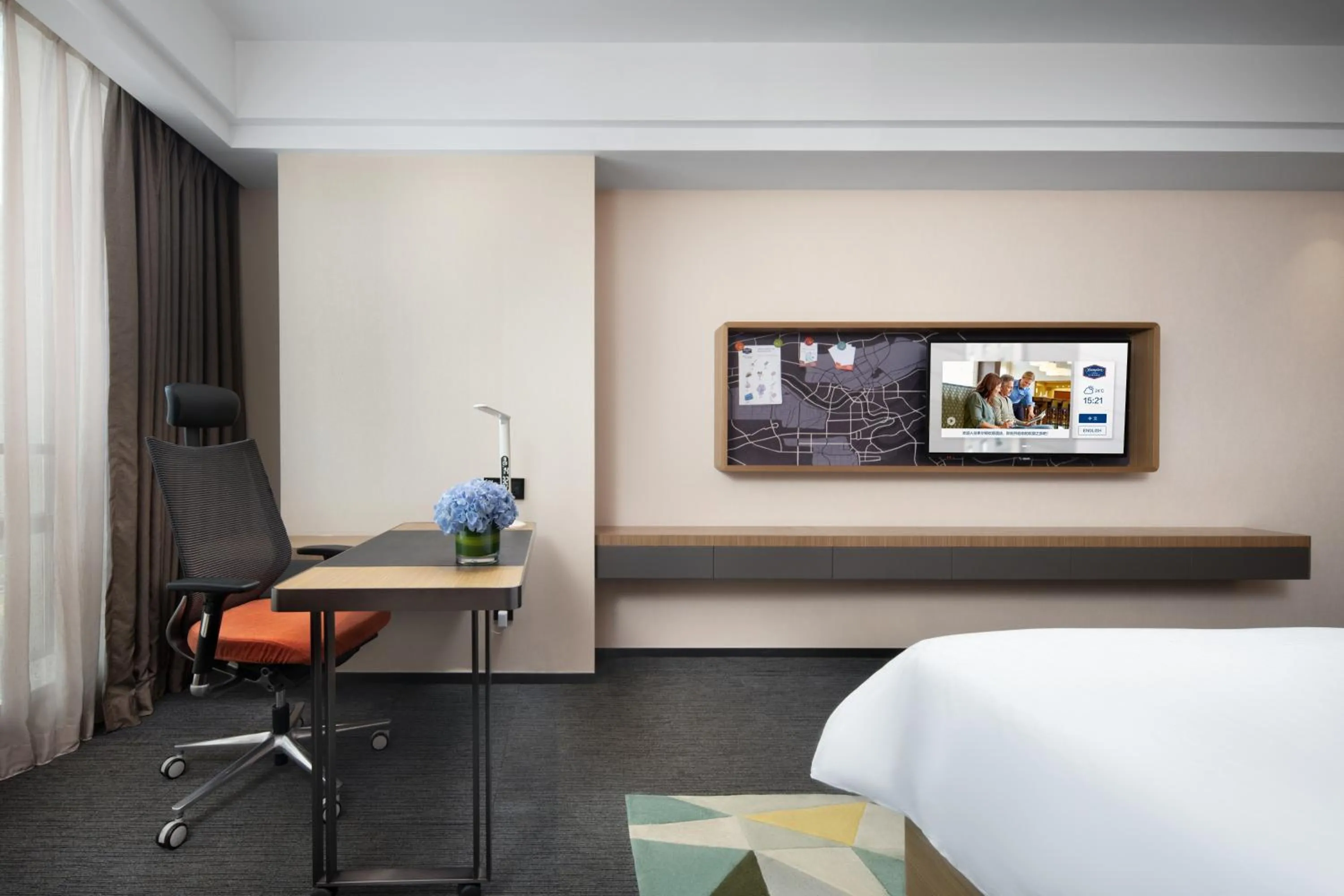 Bed in Hampton by Hilton Nanning Jiangnan