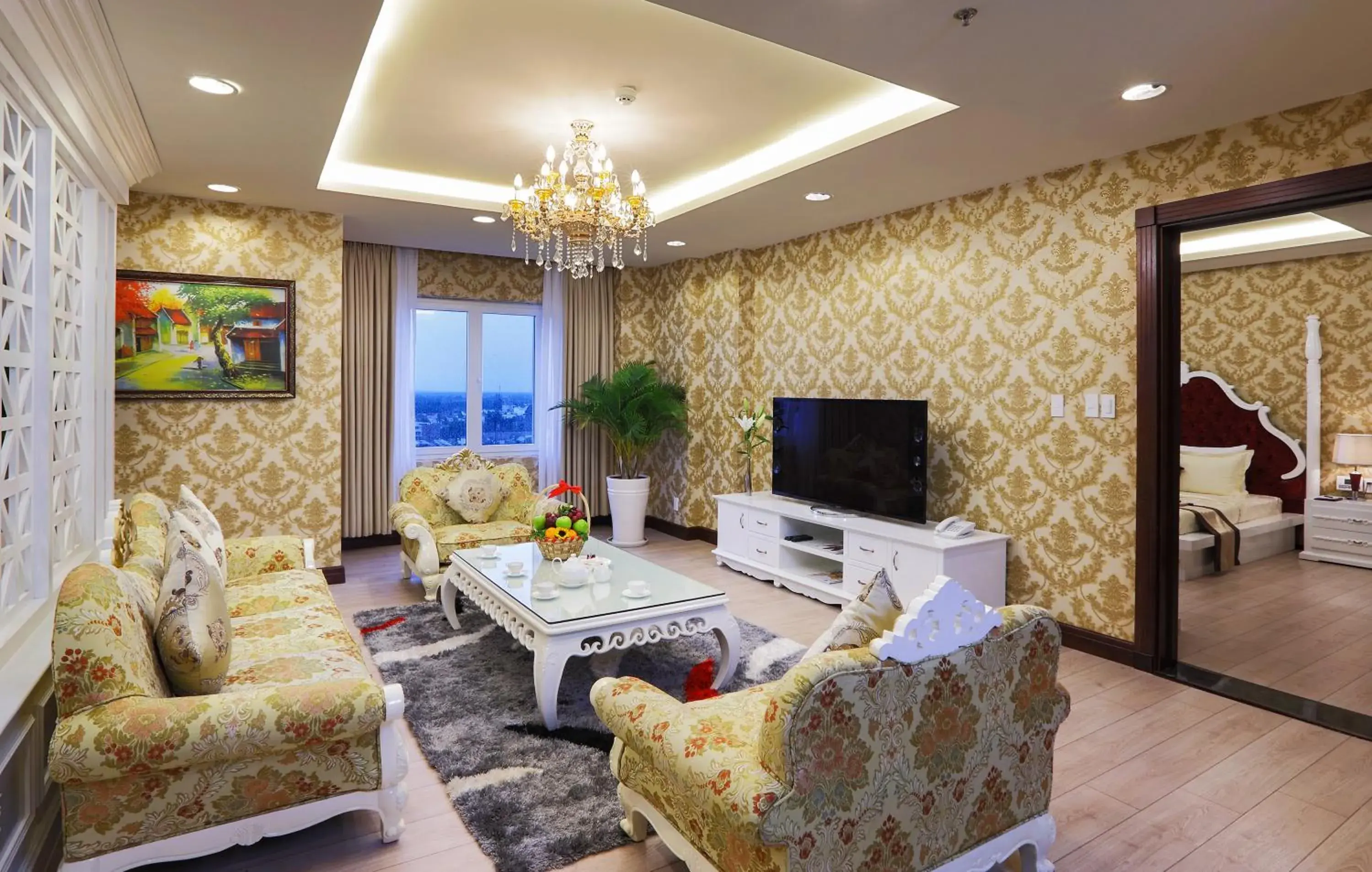 Living room in Sunrise Hotel Living room in Sunrise Hotel