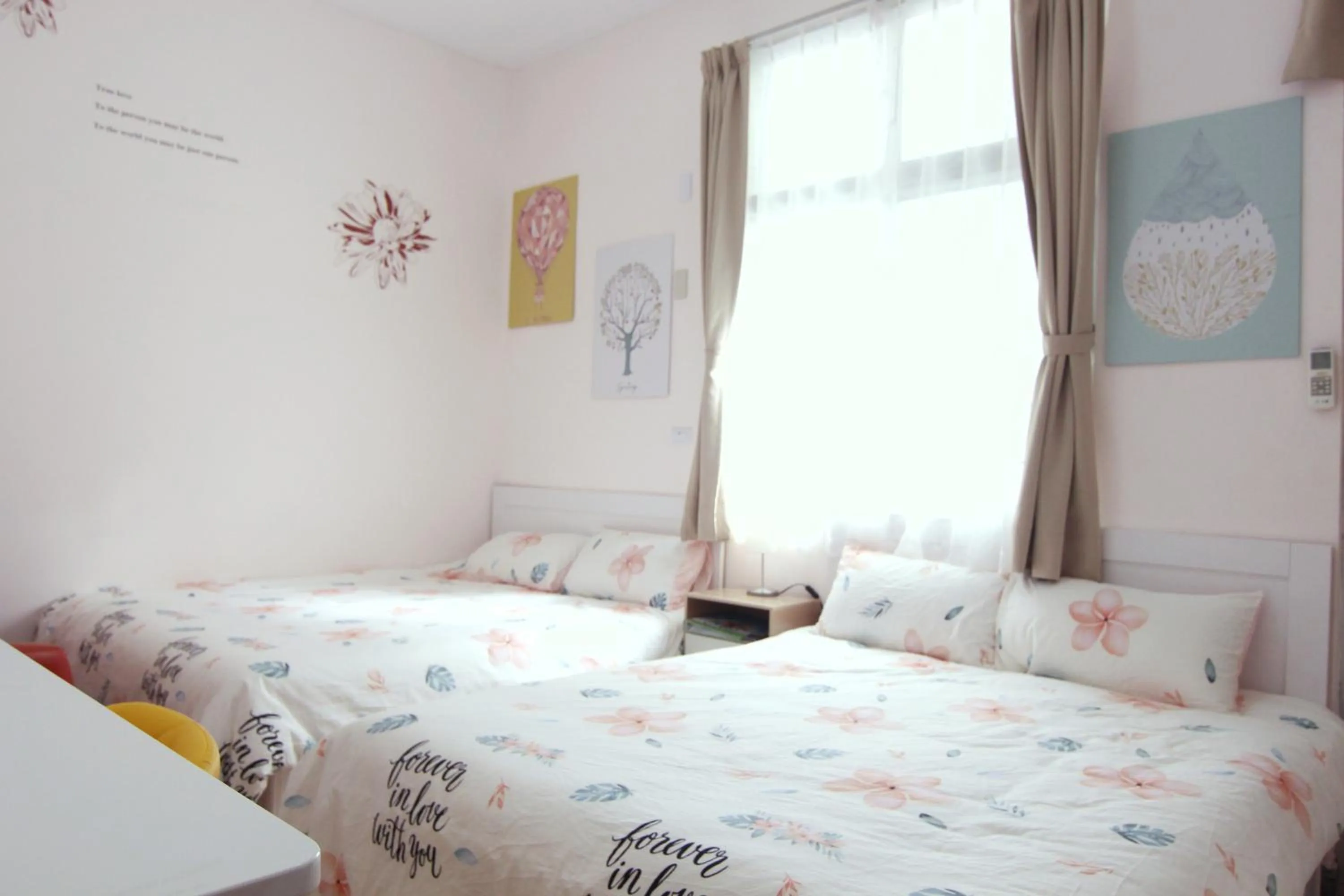 Bed in Tainan Travel Inn - ChengGong Univ.