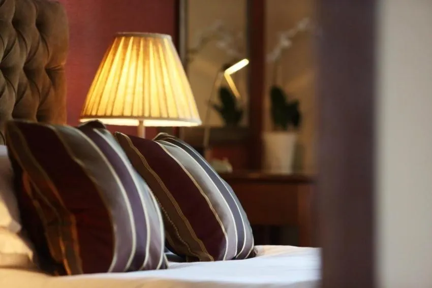 Decorative detail, Bed in Inglewood Manor