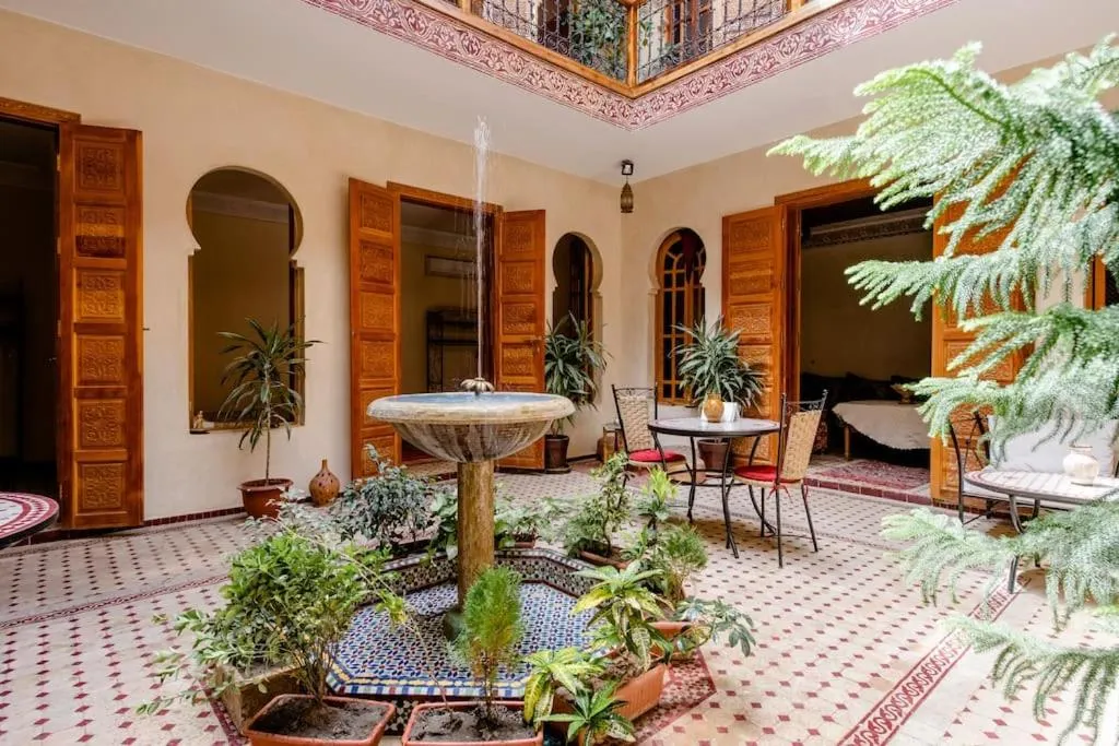 Patio in Riad Dar Saidi
