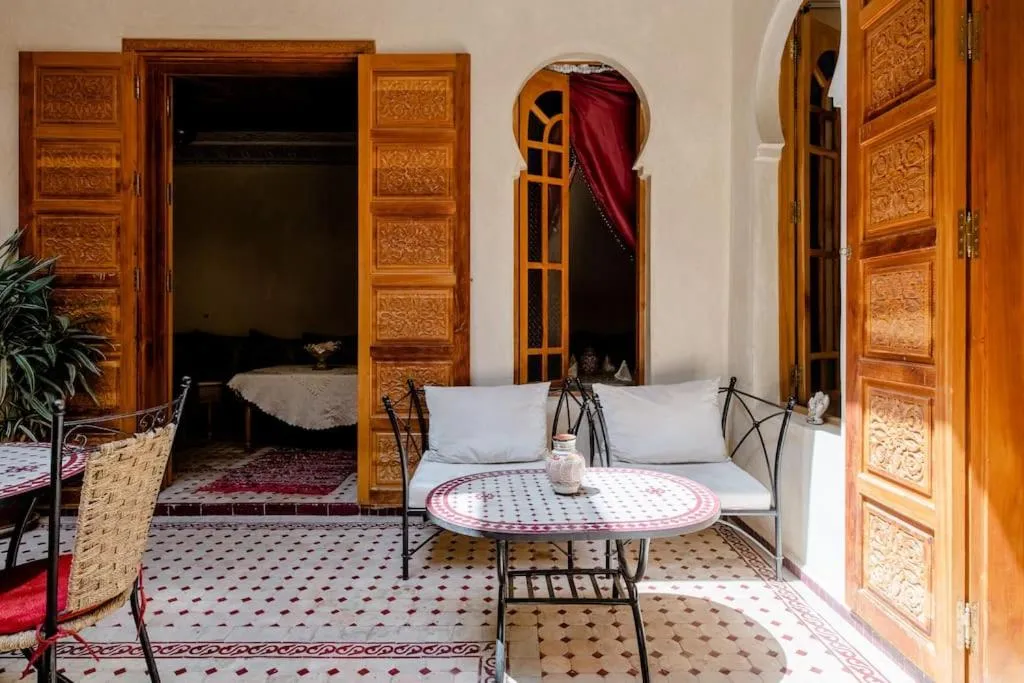 Patio in Riad Dar Saidi