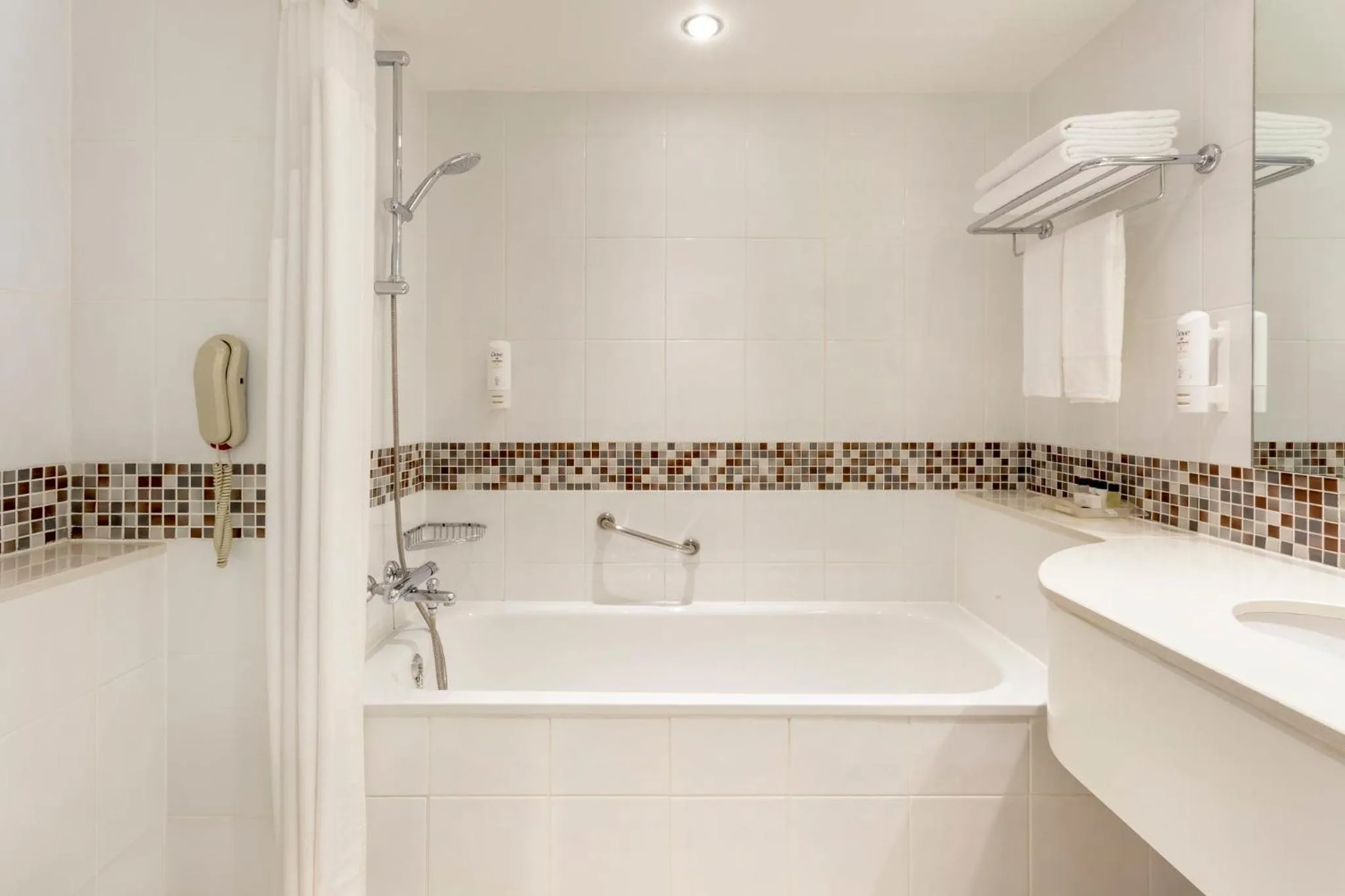 Bathroom in Holiday Inn London Brentford Lock by IHG