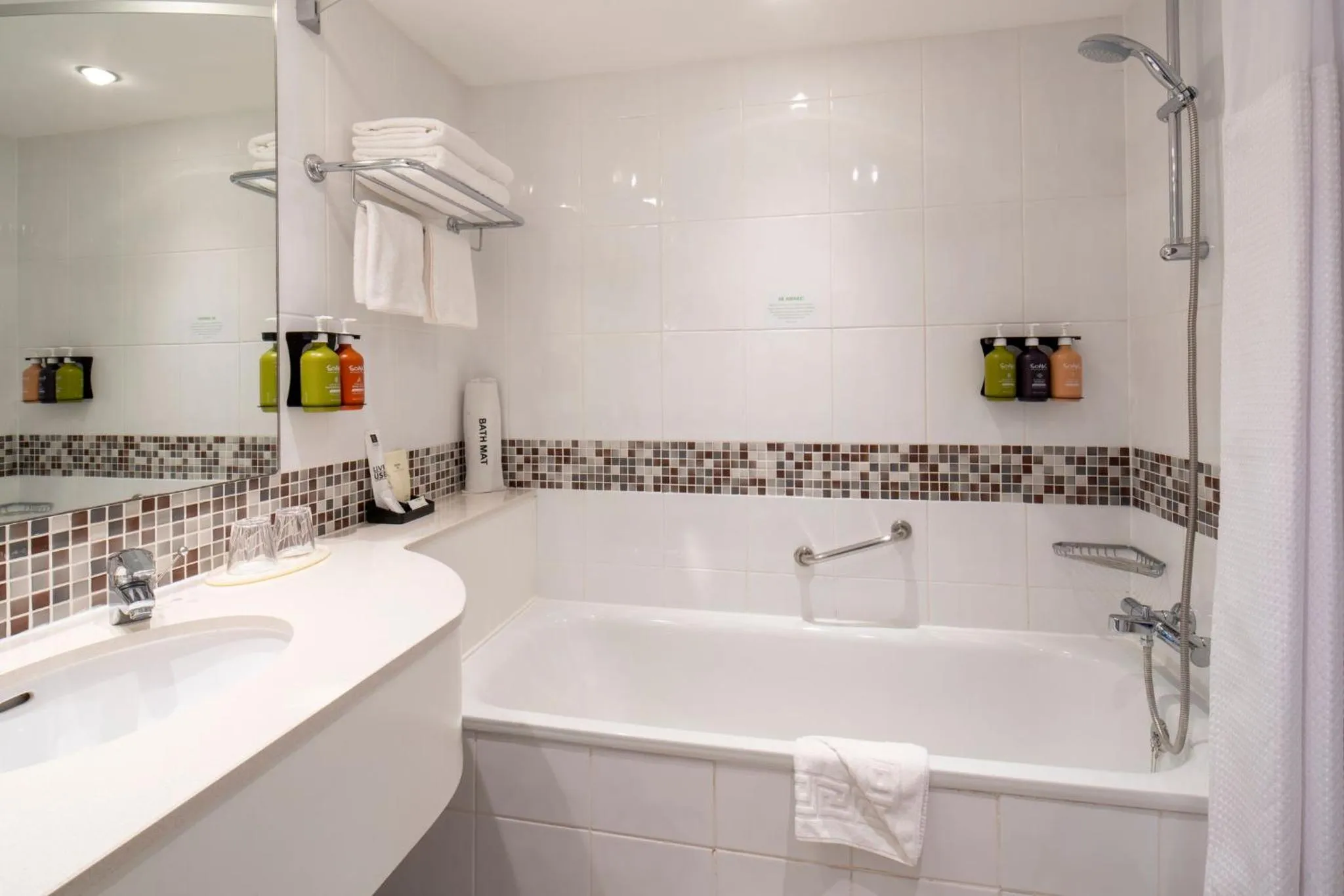 Bathroom in Holiday Inn London Brentford Lock by IHG