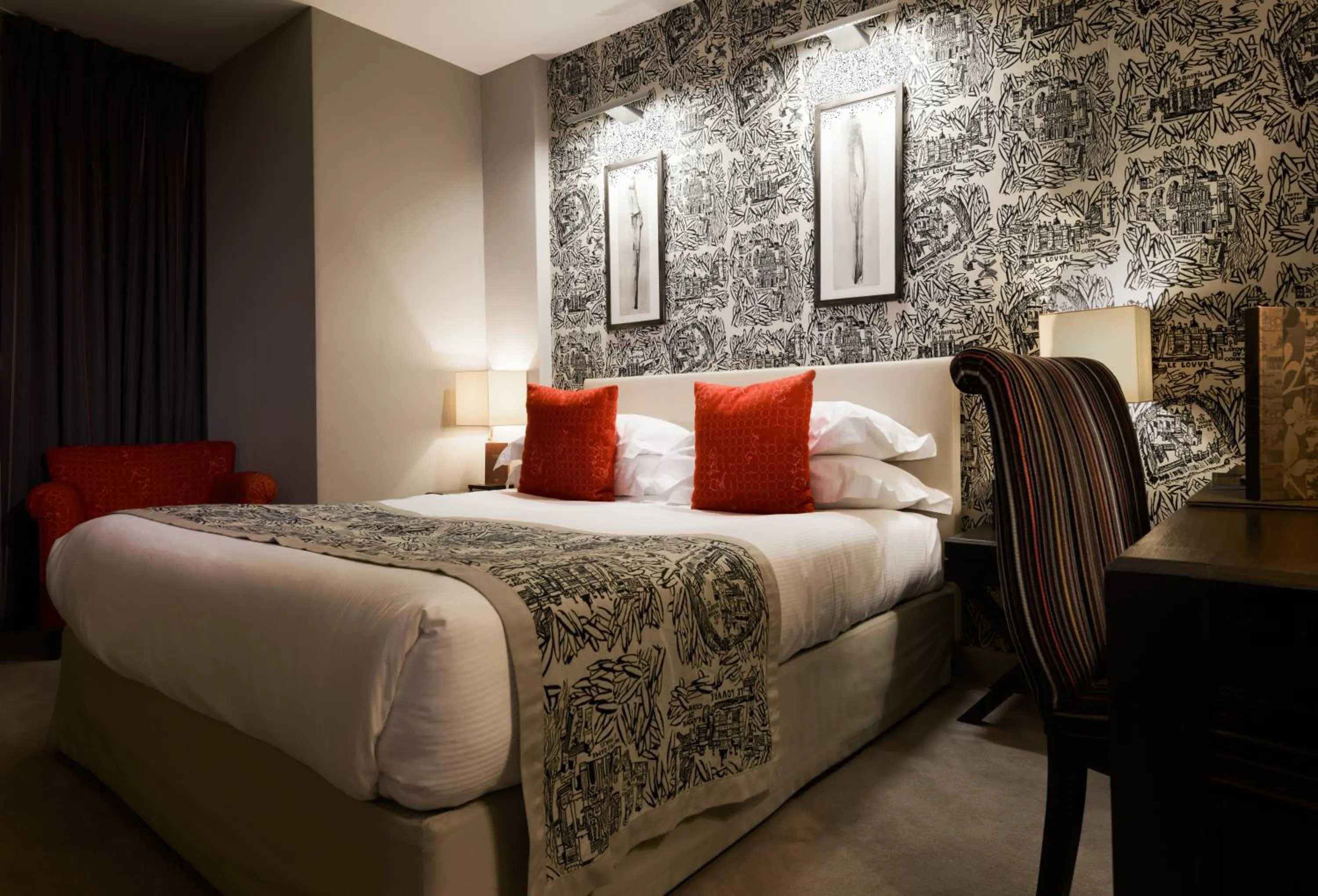 Photo of the whole room, Bed in Le Mathurin Hotel & Spa