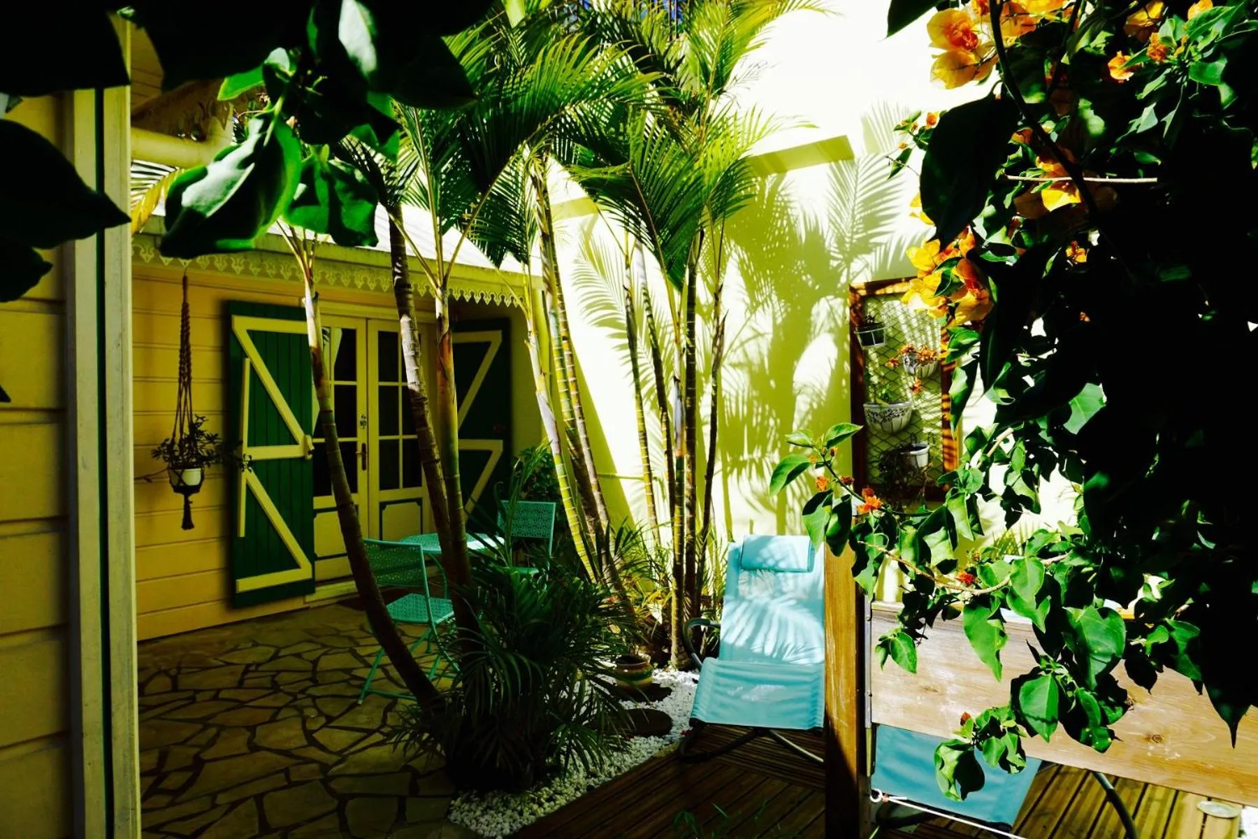 Garden view in Case Nyala