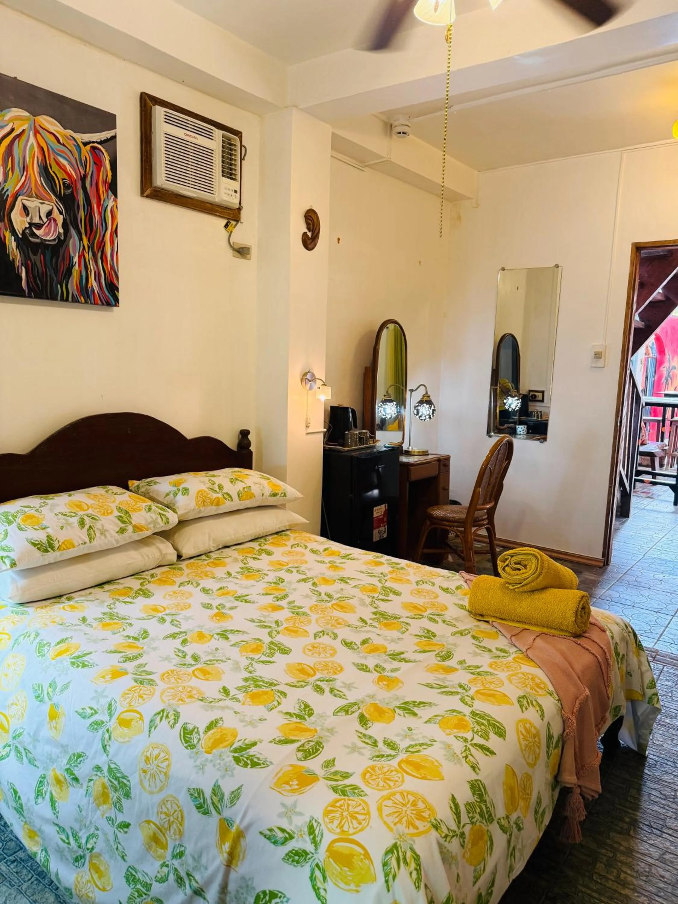 Bed in Lala Panzi Bed and Breakfast