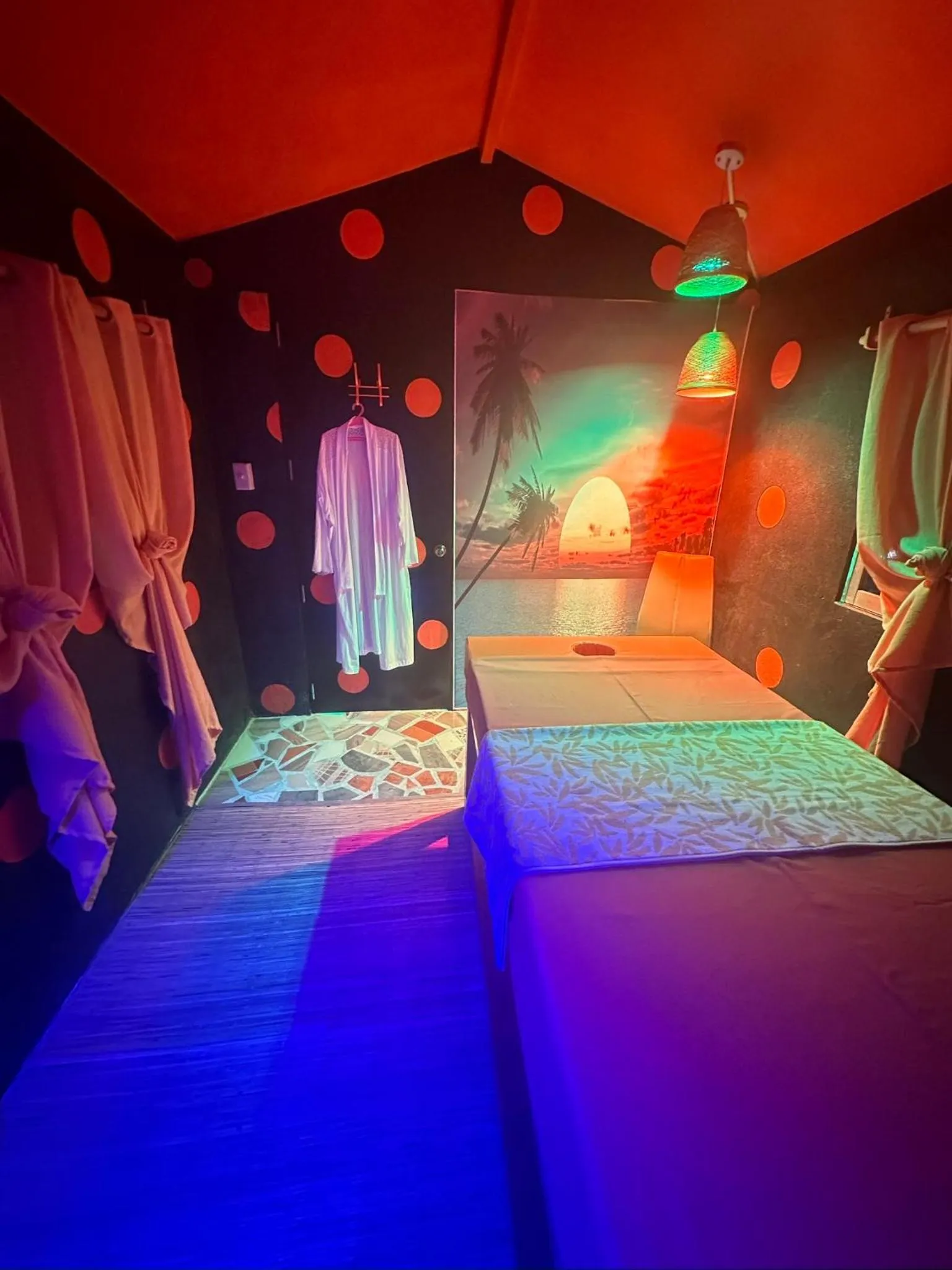 Bed in Lala Panzi Bed and Breakfast