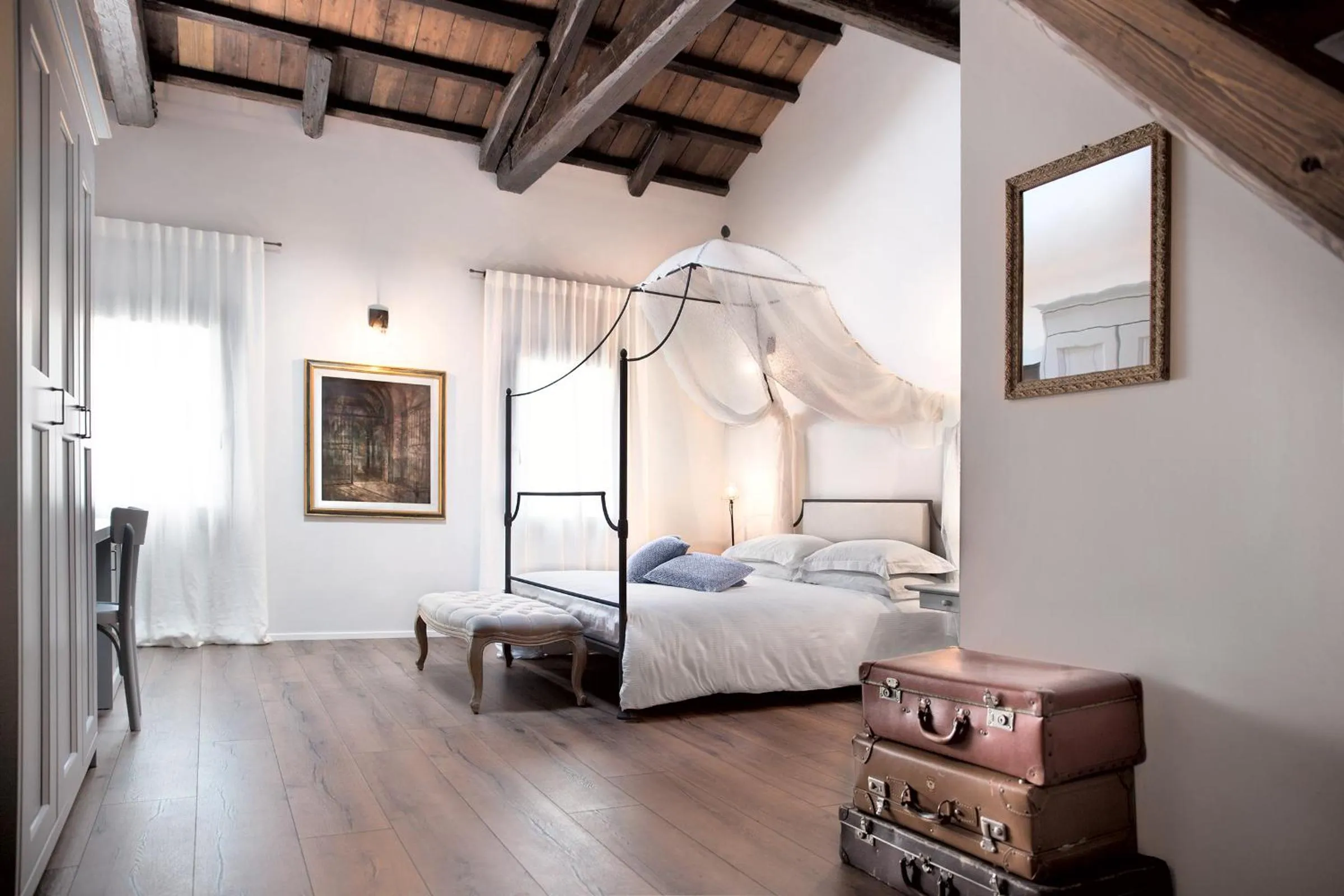 Photo of the whole room, Bed in Ca' Ciaran