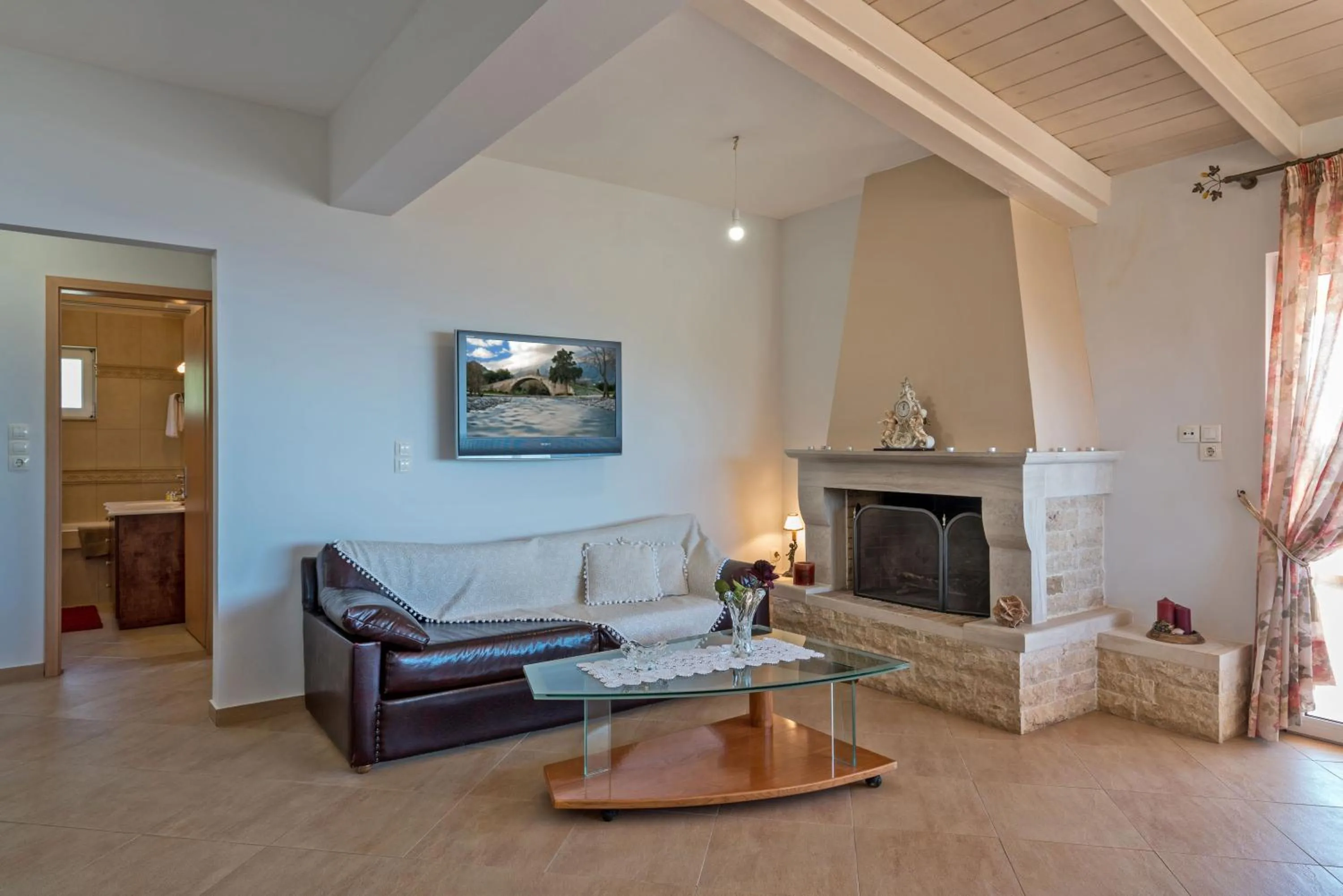 Living room in Sellia resort