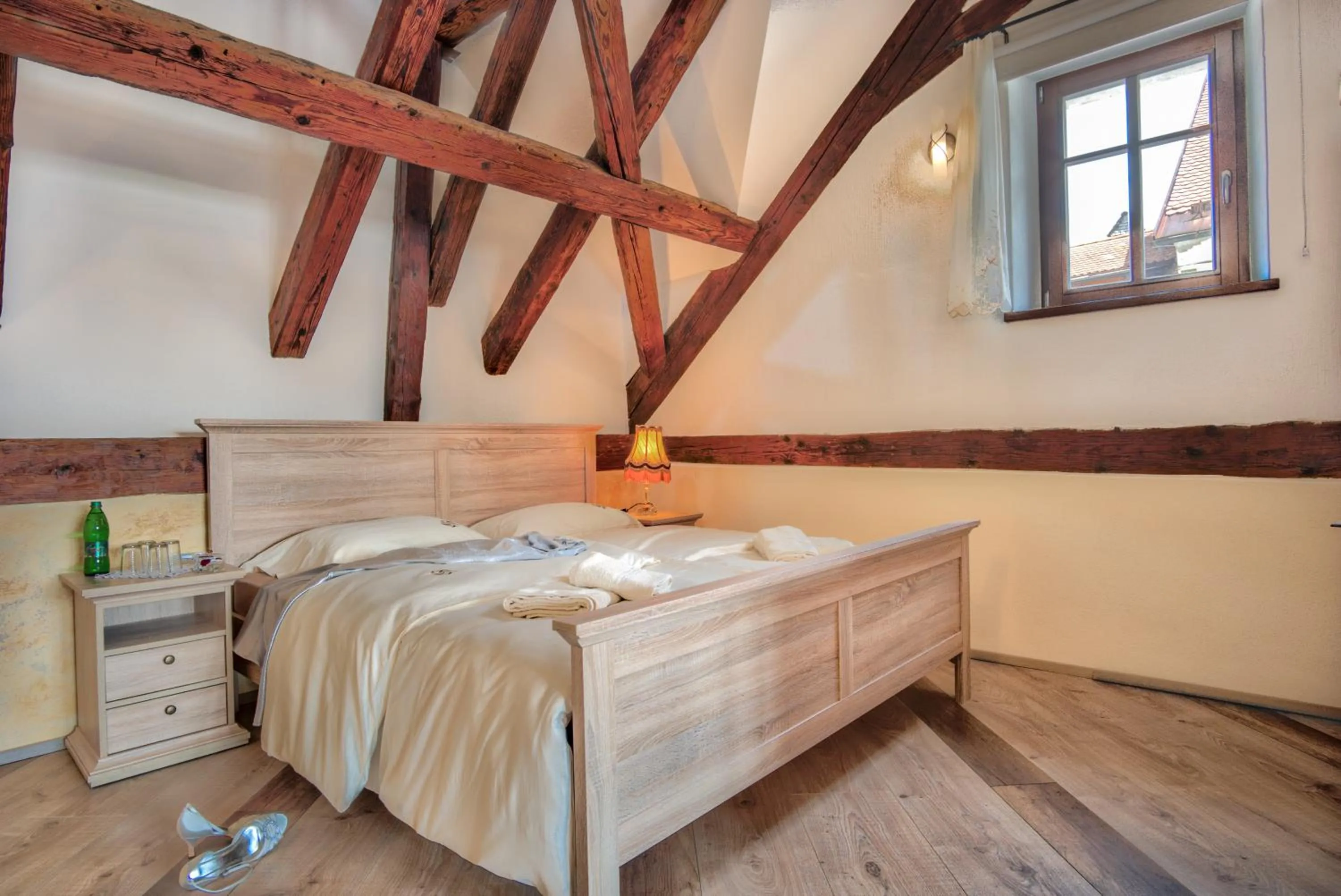 Bedroom, Bed in Hiša Linhart, Hotel & Restaurant