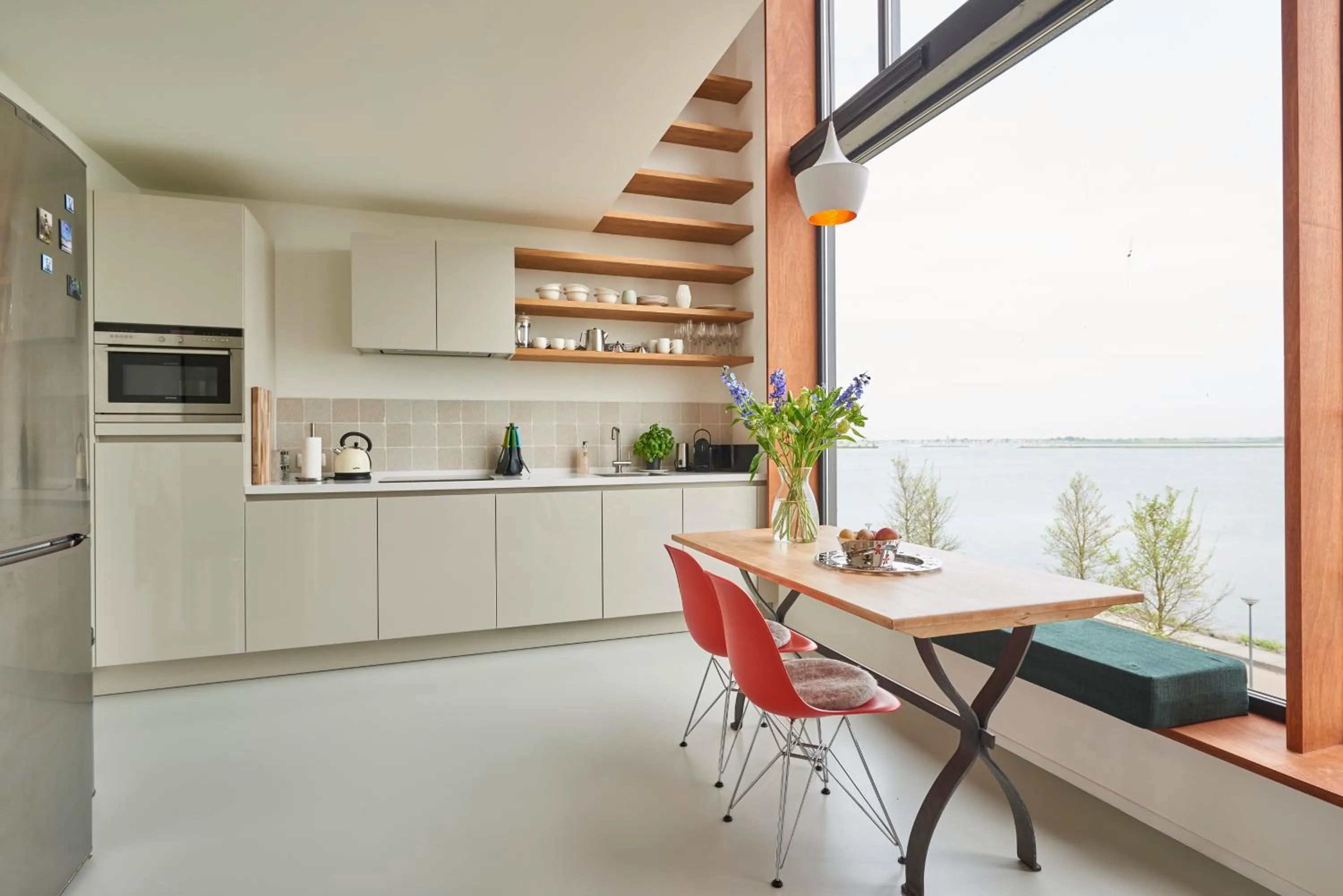Kitchen or kitchenette in Lake View Apartment Amsterdam