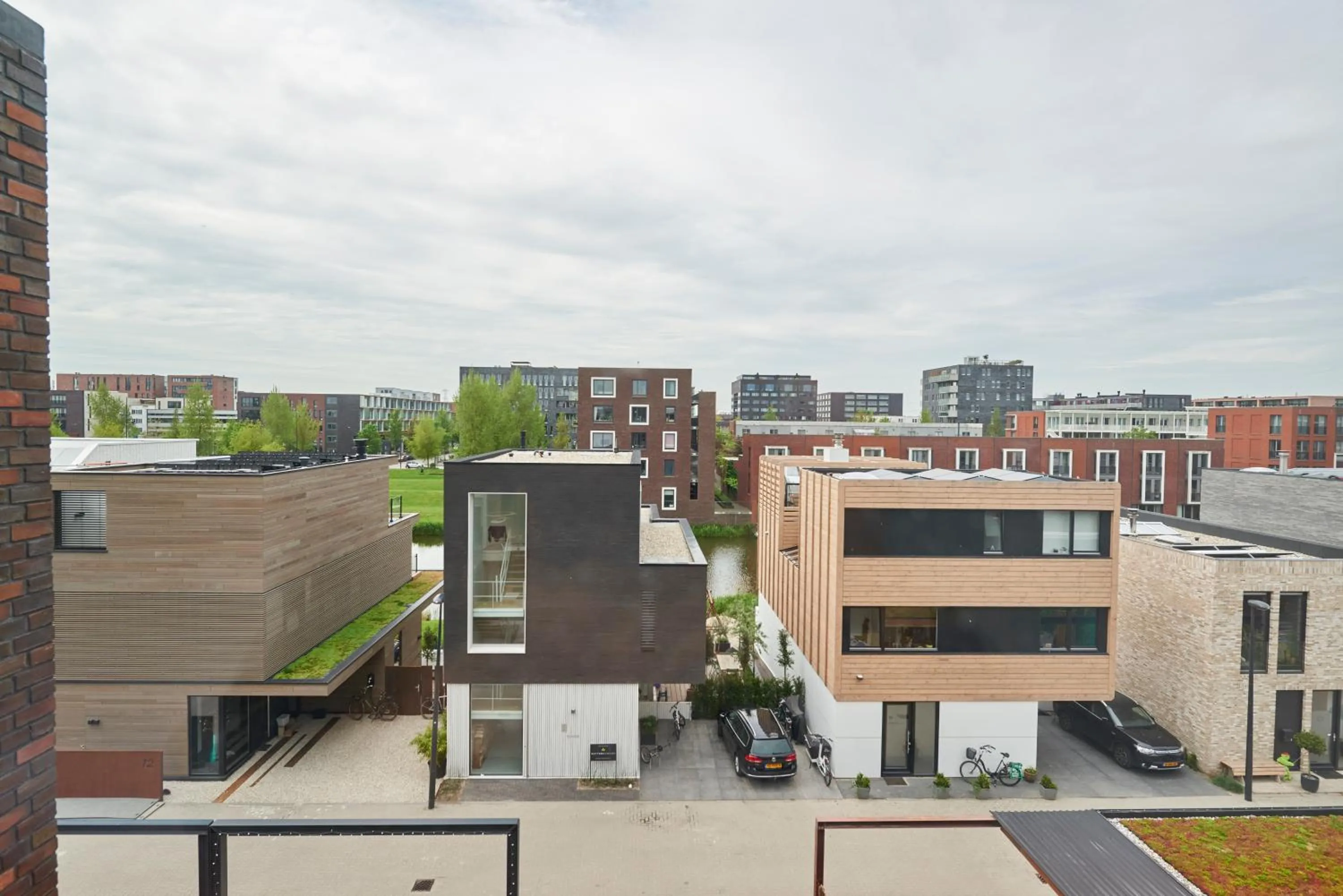 Street view in Lake View Apartment Amsterdam