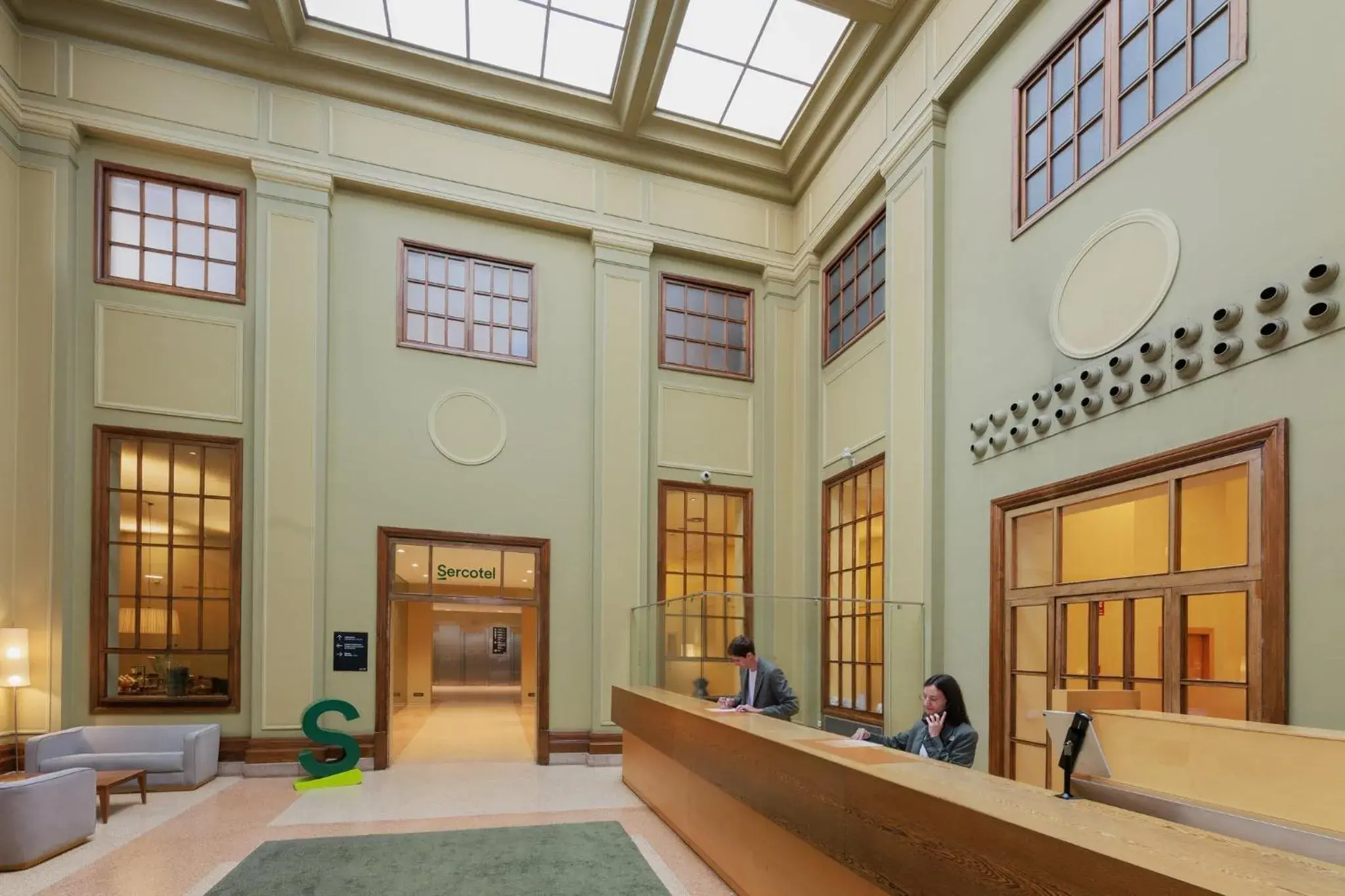 Lobby or reception in Sercotel Arrahona Sabadell Lobby or reception in Sercotel Arrahona Sabadell