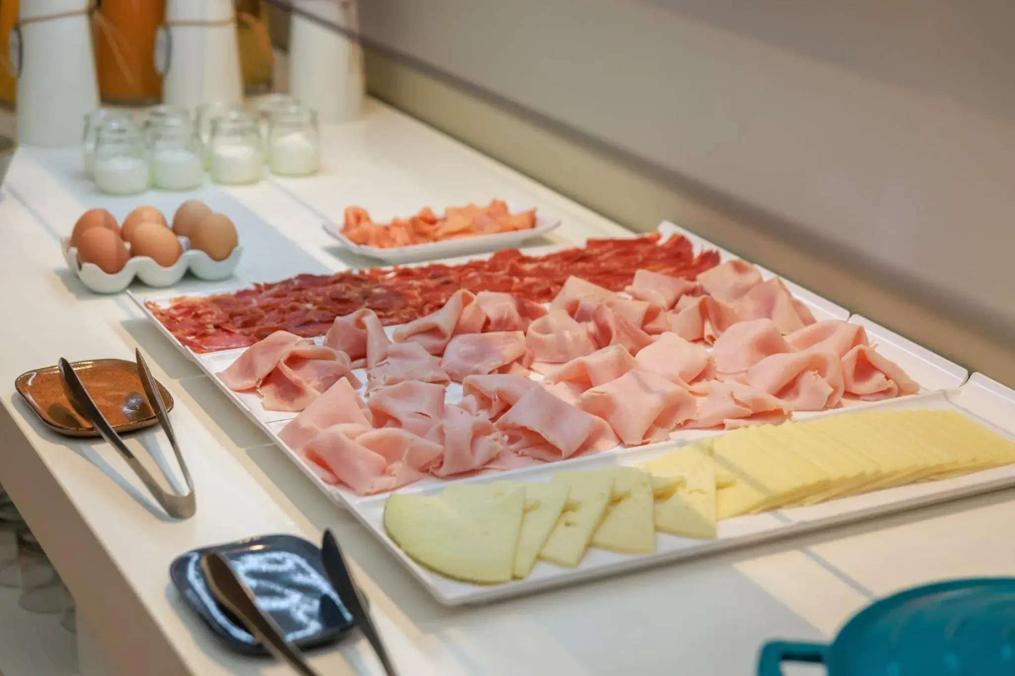 Buffet breakfast in Sercotel Arrahona Sabadell Buffet breakfast in Sercotel Arrahona Sabadell