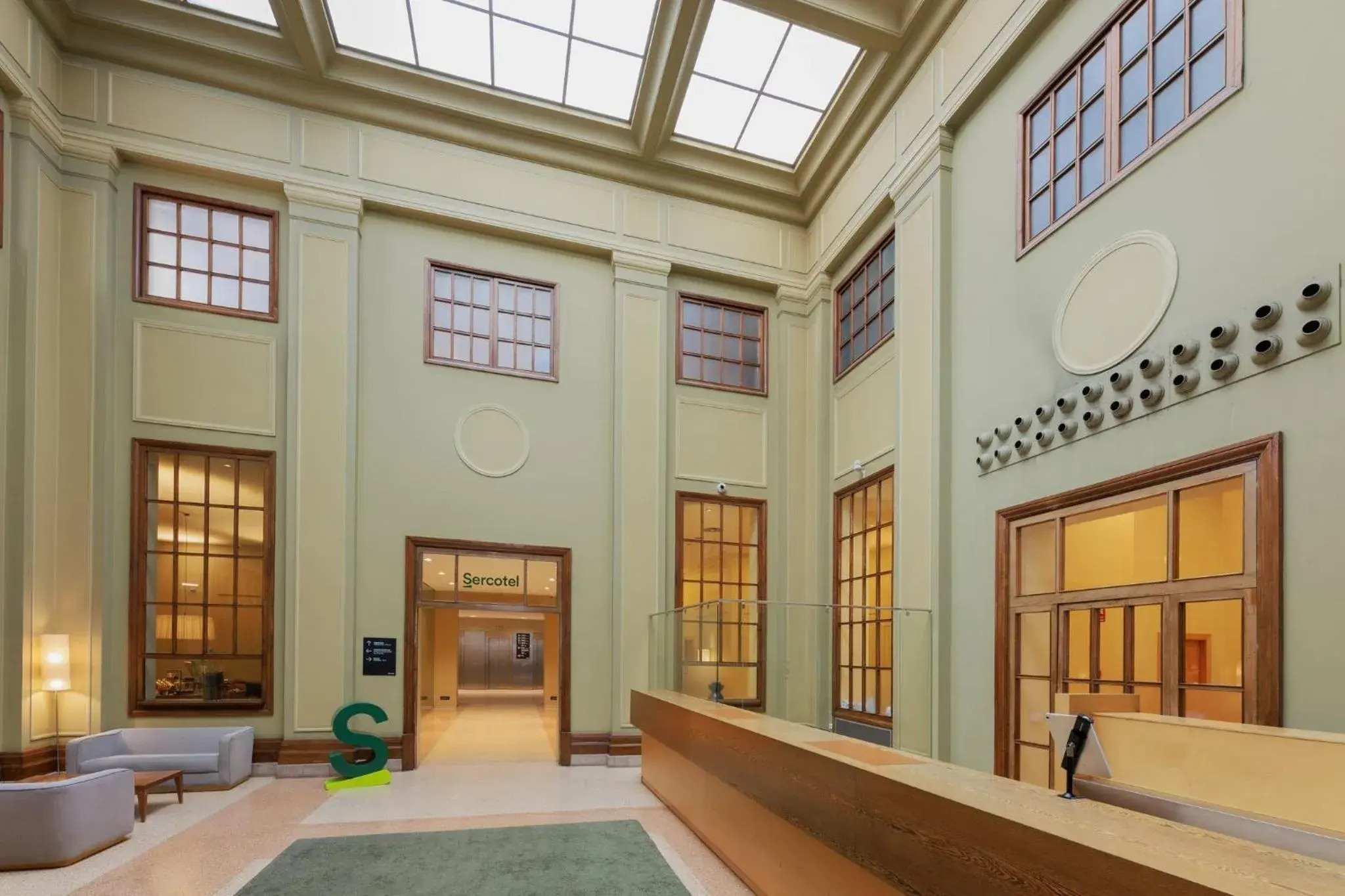 Lobby or reception in Sercotel Arrahona Sabadell Lobby or reception in Sercotel Arrahona Sabadell