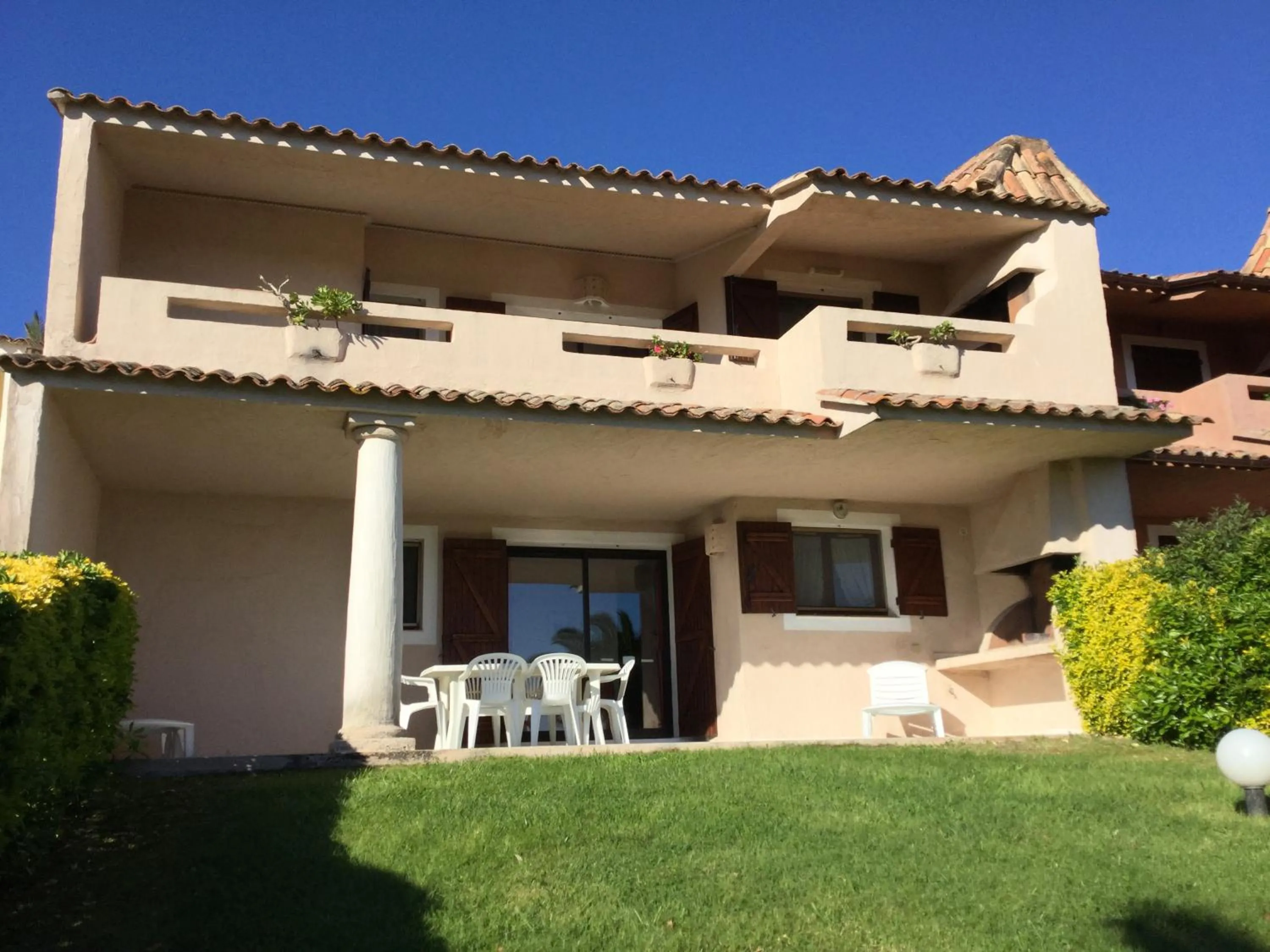 Balcony/Terrace in Résidence Playa Del'Oro