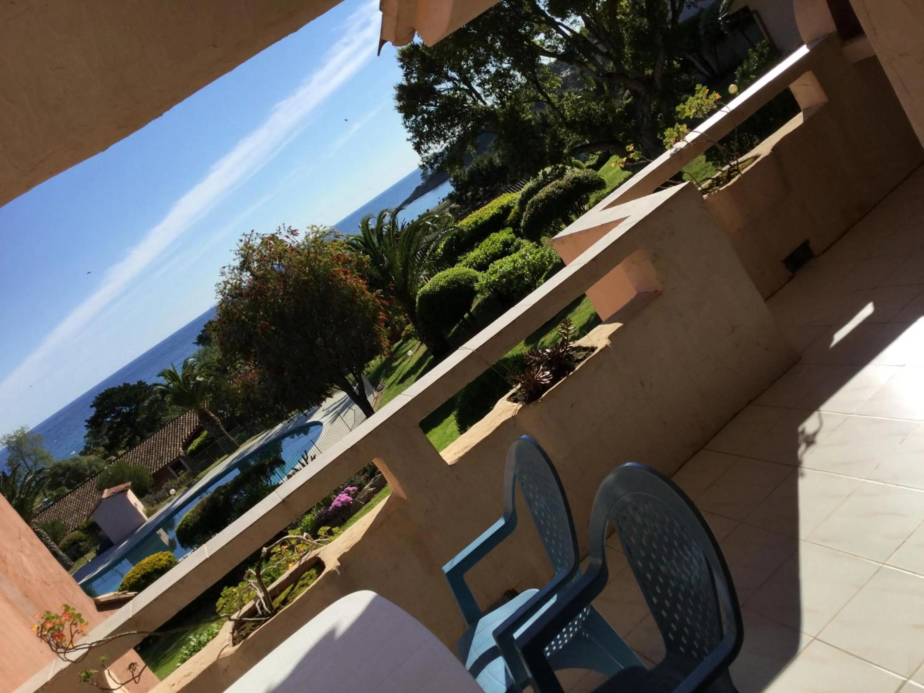 Balcony/Terrace in Résidence Playa Del'Oro
