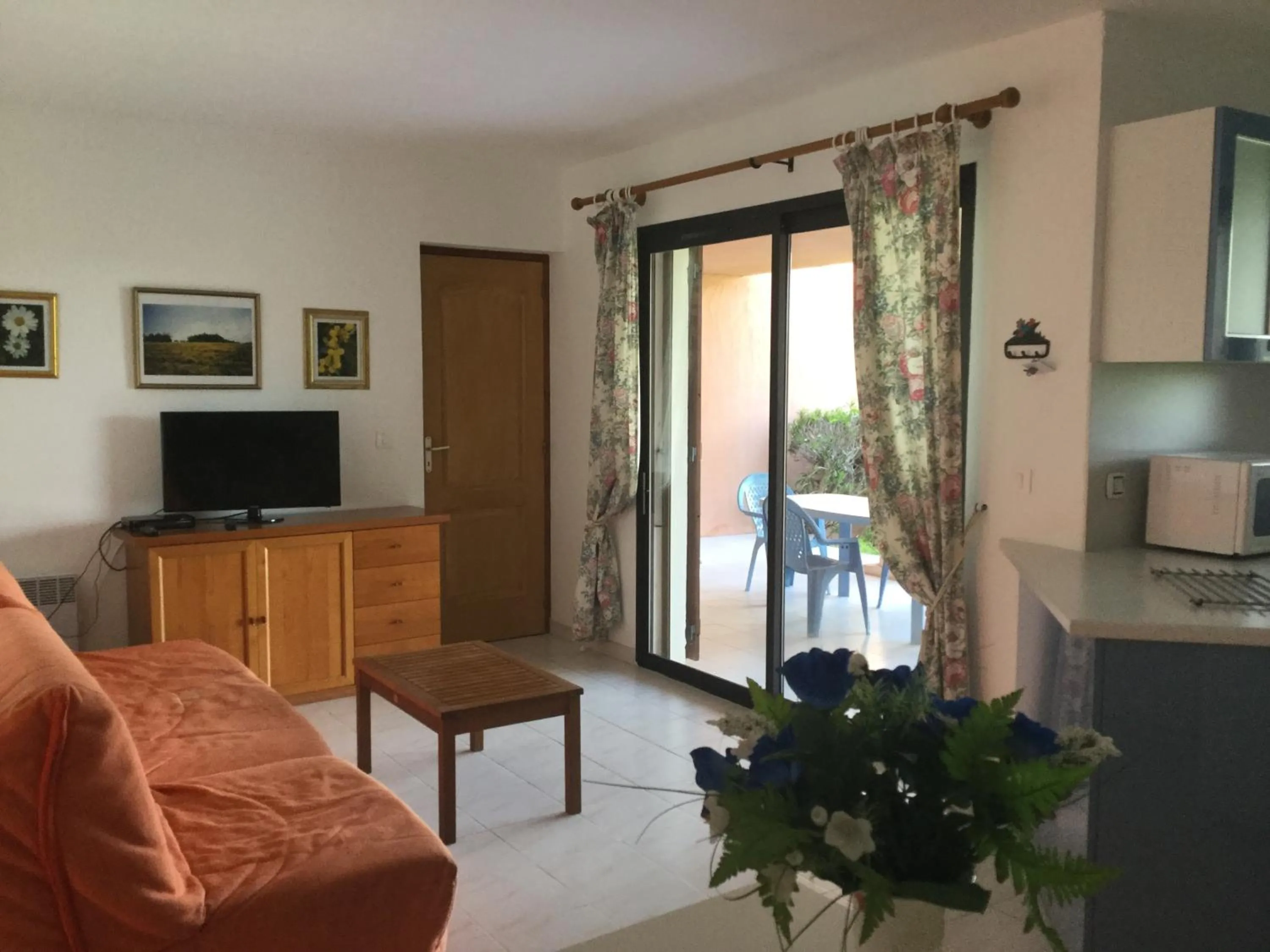 Living room in Résidence Playa Del'Oro