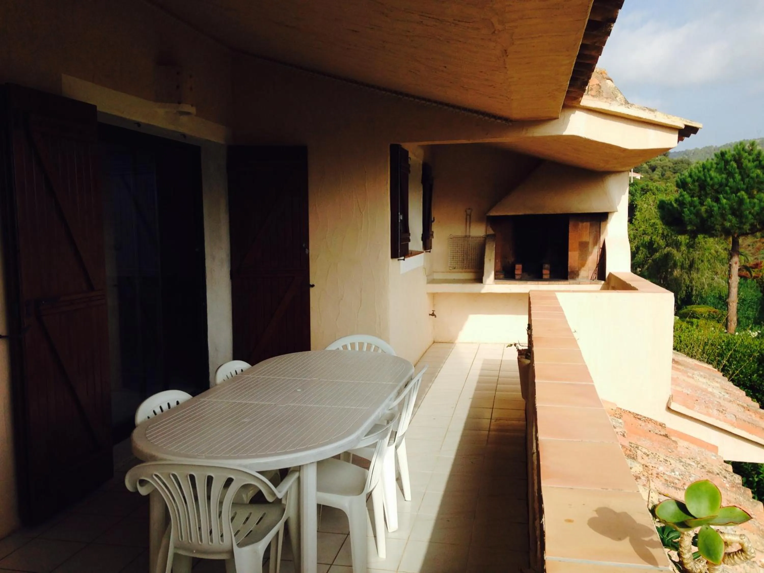 Balcony/Terrace in Résidence Playa Del'Oro
