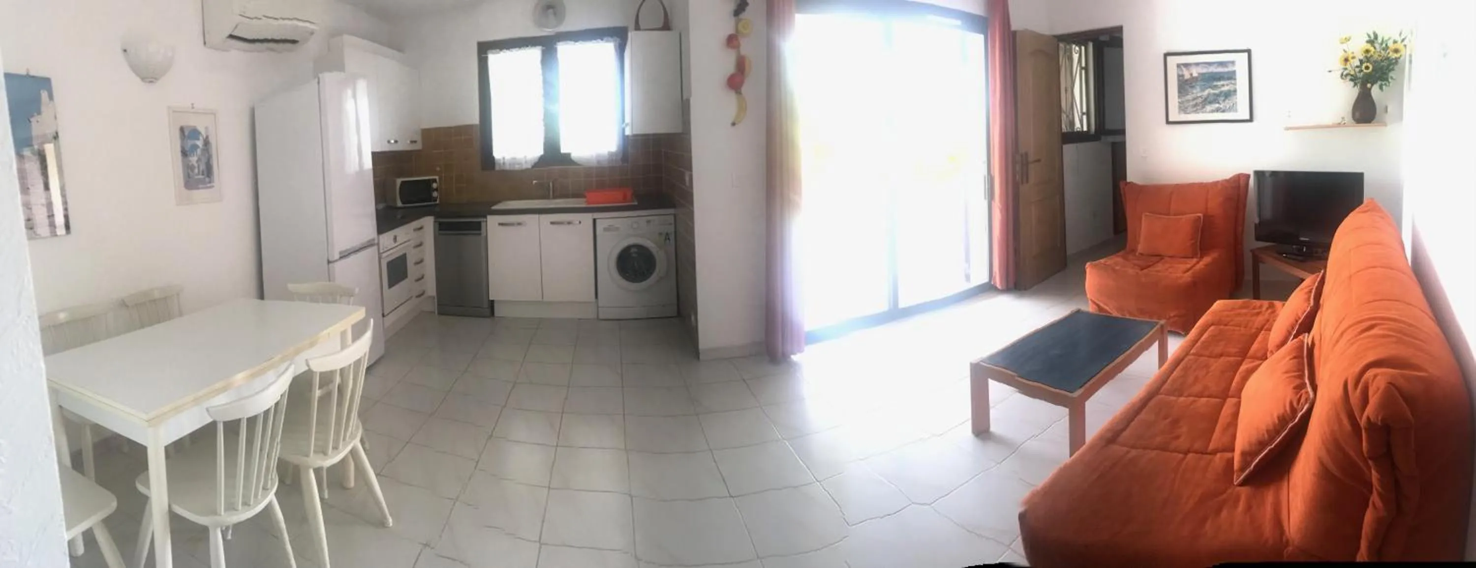 Living room in Résidence Playa Del'Oro